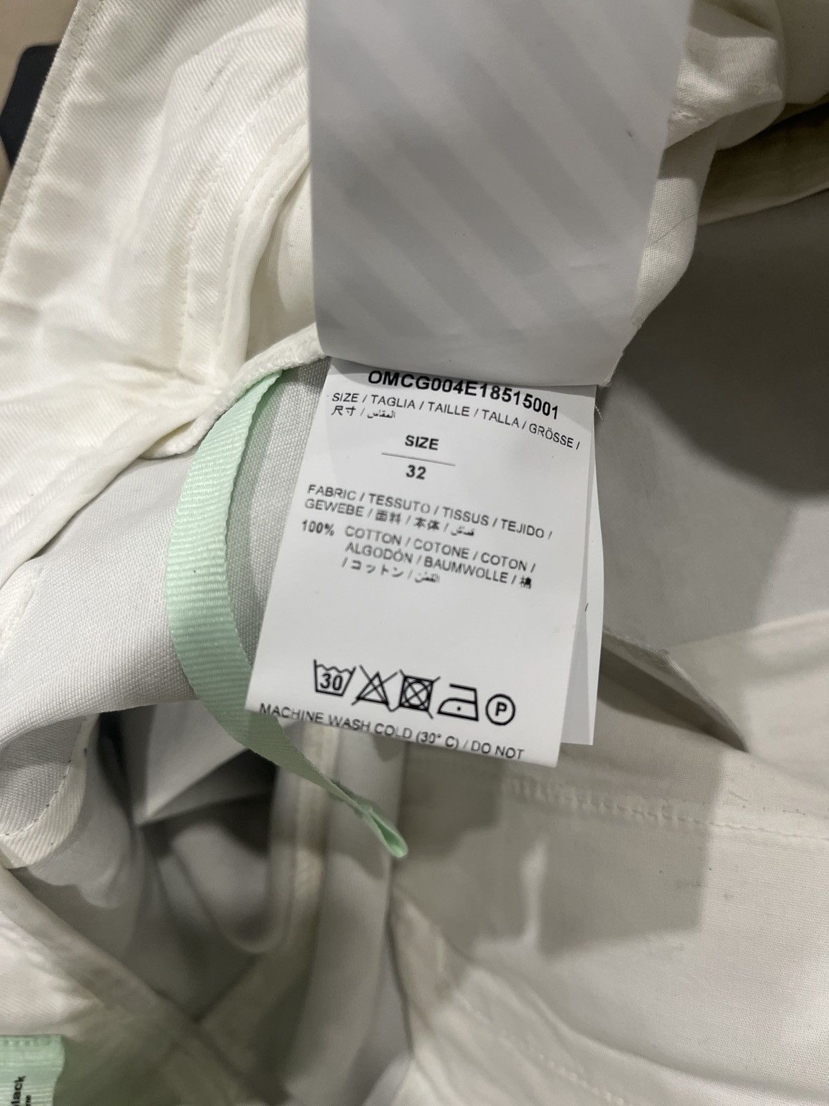 Off-White Off white Waxed Pants Size US 32 / EU 48 - 6 Thumbnail