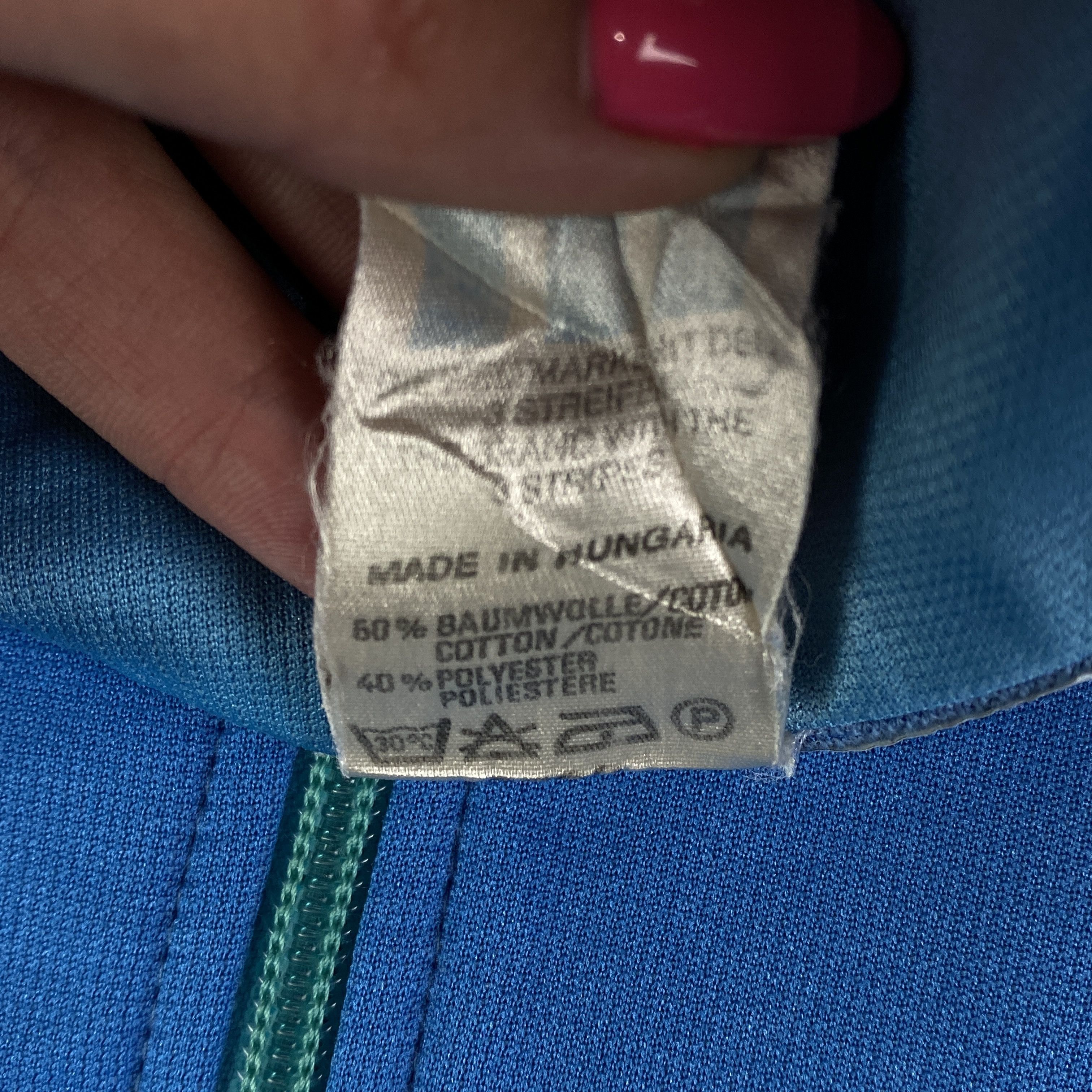 Adidas × Vintage Men’s Track Jacket Adidas Vintage Size XL Blue Size US XL / EU 56 / 4 - 5 Thumbnail