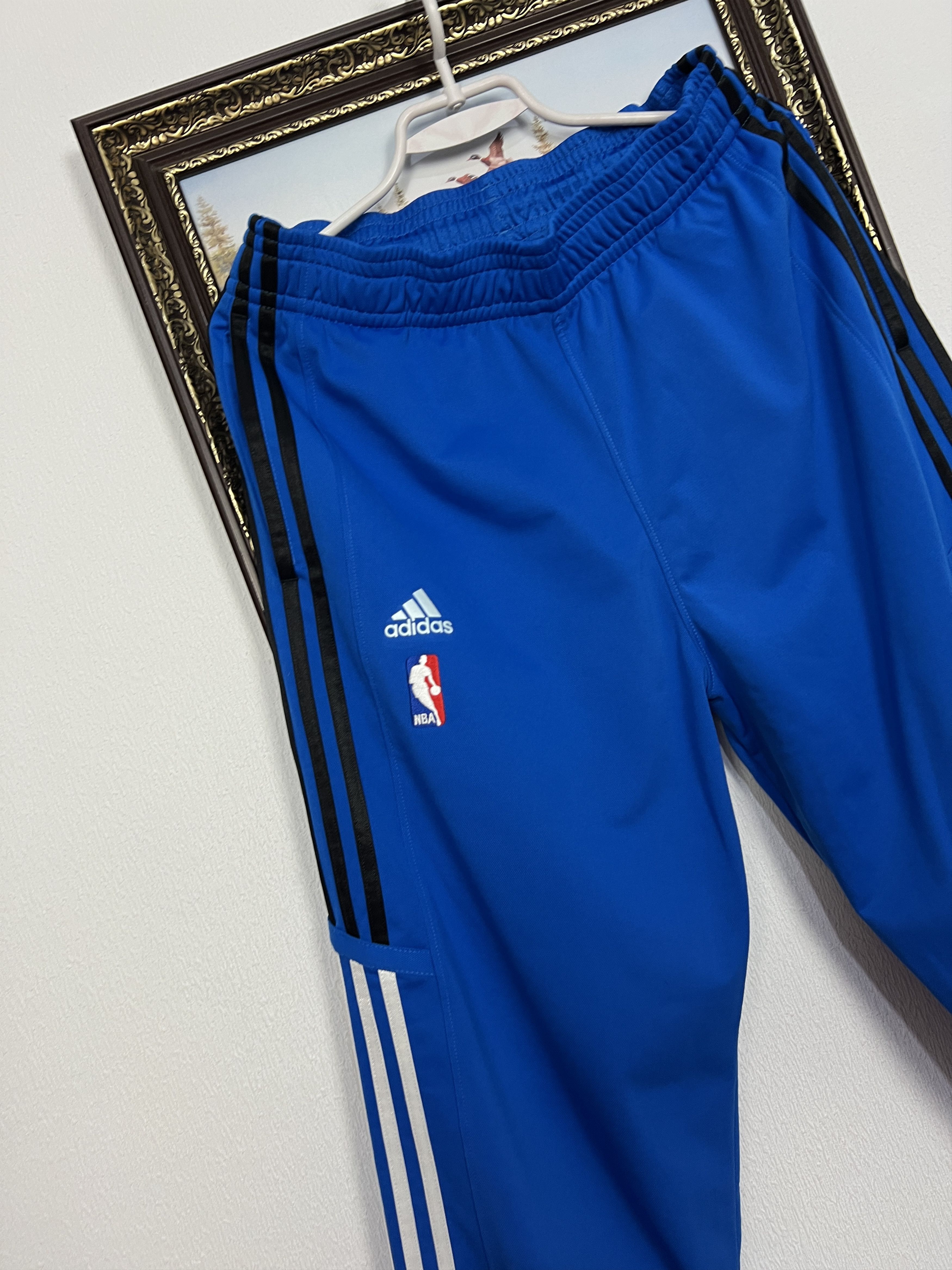 Adidas Orlando Magic Blue Pants NBA Sweatpants Warm Up Shooting Size US 32 / EU 48 - 3 Thumbnail