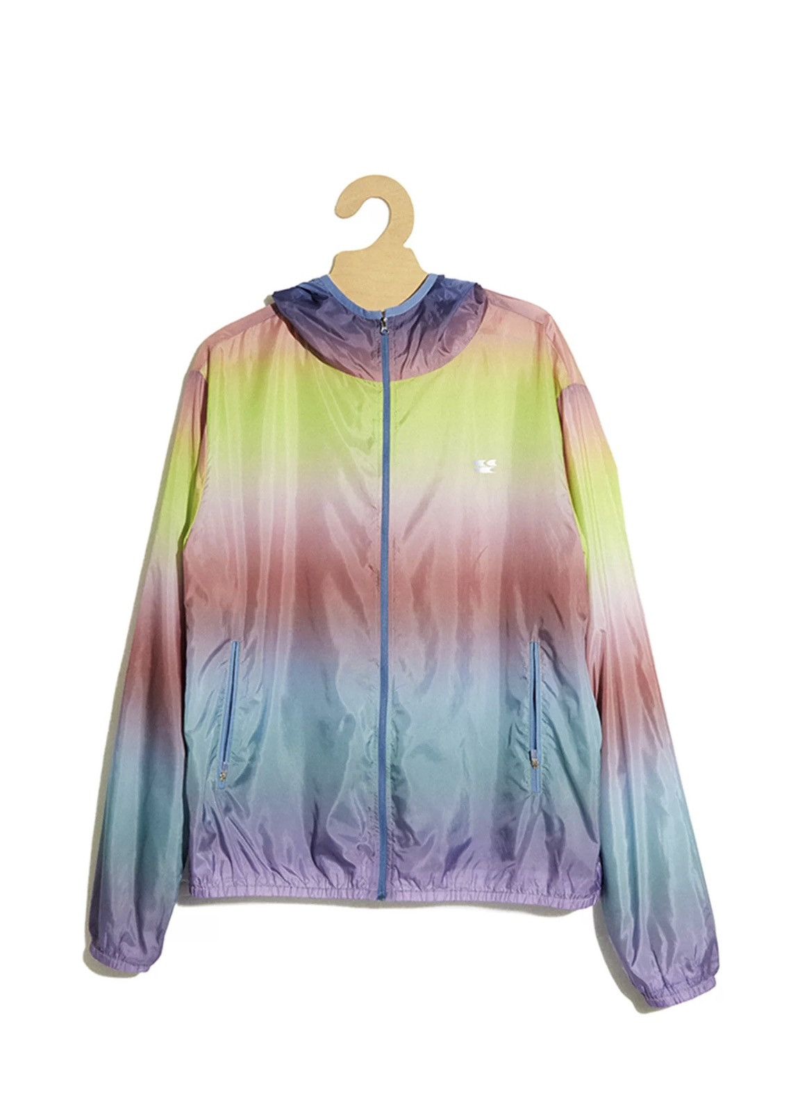 Other Rainbow Stripe Ombre Trench Jacket Size US M / EU 48-50 / 2 - 1 Thumbnail