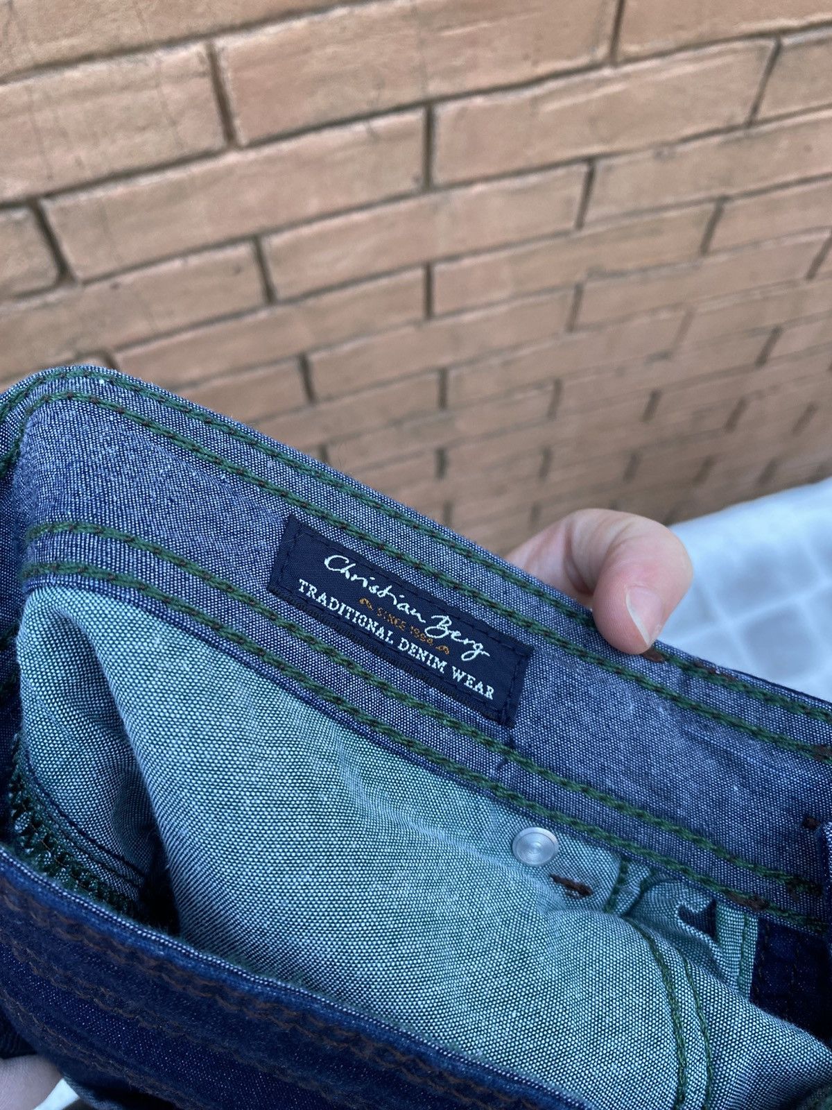 Other Christian Berg Traditional Men’s Wear Denim Jeans Size US 32 / EU 48 - 16 Thumbnail