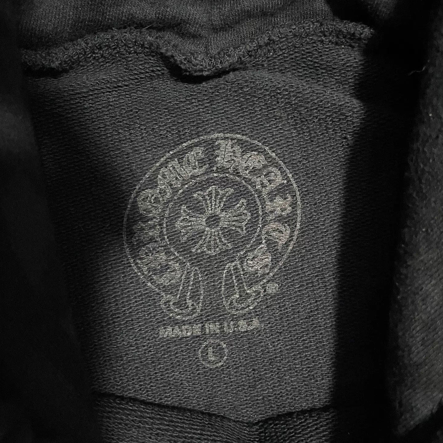 Chrome Hearts Chrome Hearts Black Cross Horseshoe Scroll Hoodie L Size US L / EU 52-54 / 3 - 3 Thumbnail