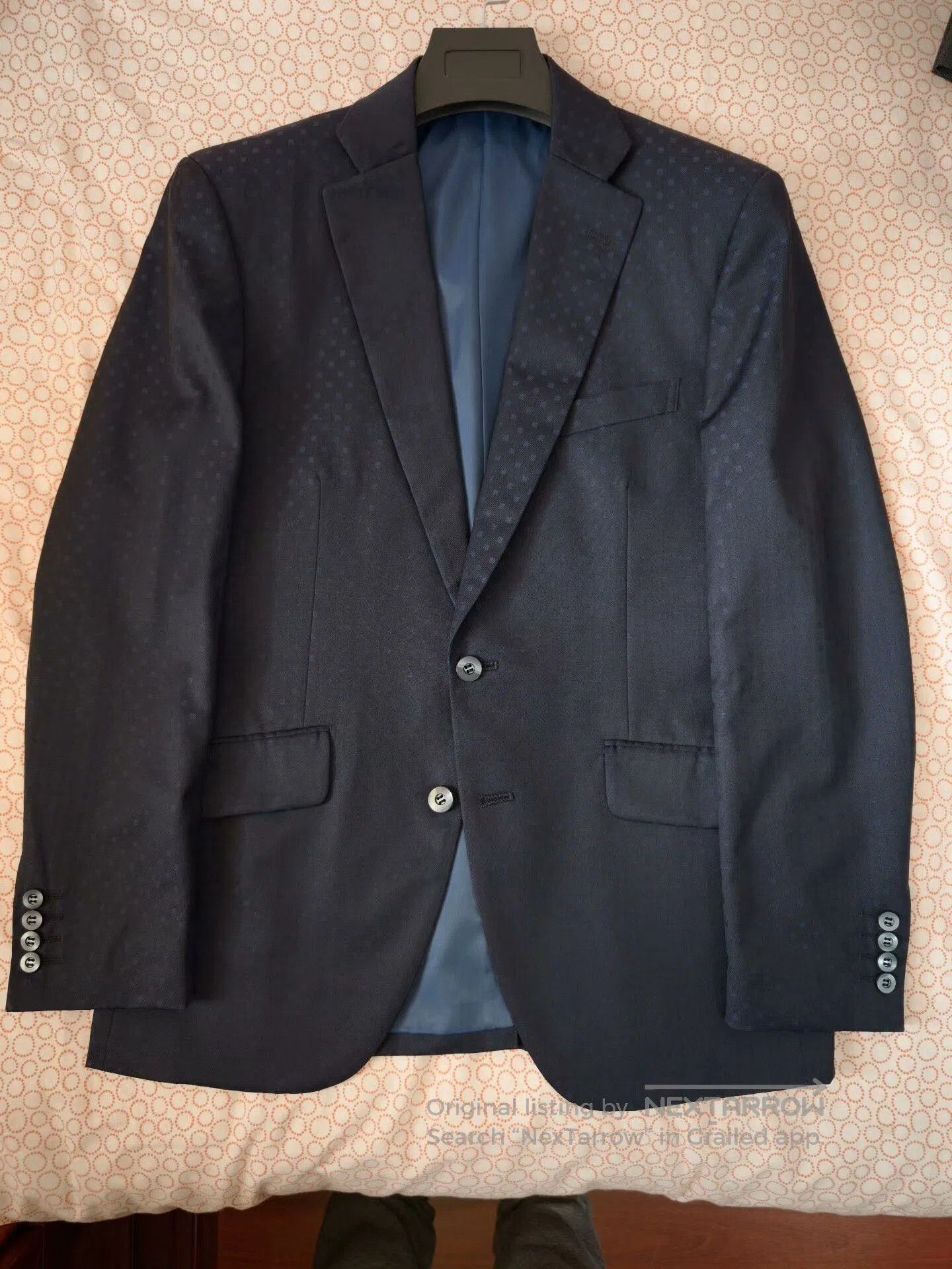 Japanese Brand Italian Wool Custom Suit VBC110. Size US M / EU 48-50 / 2 - 5 Thumbnail