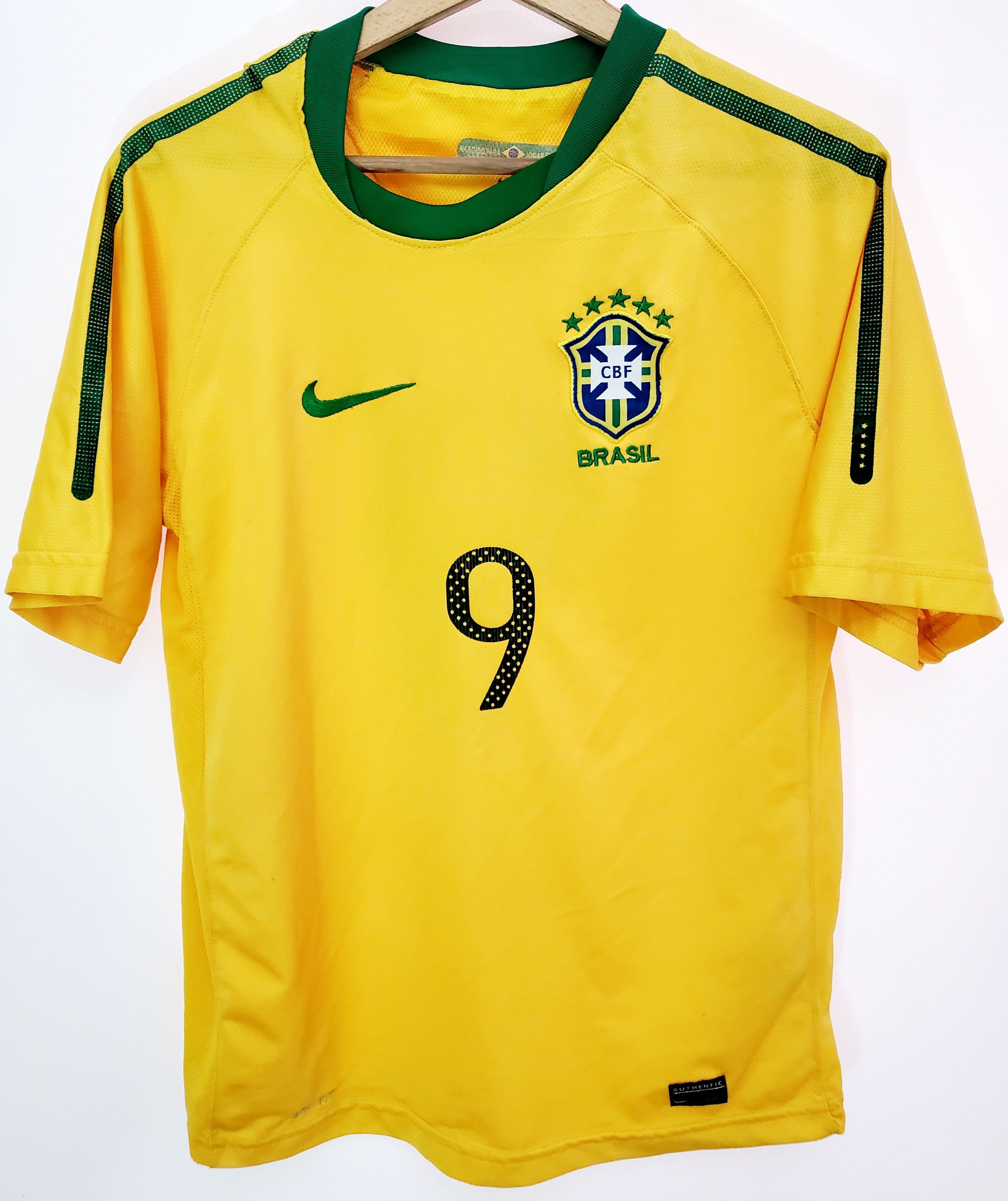 Nike Brazil National soccer jersey size M Size US M / EU 48-50 / 2 - 1 Thumbnail