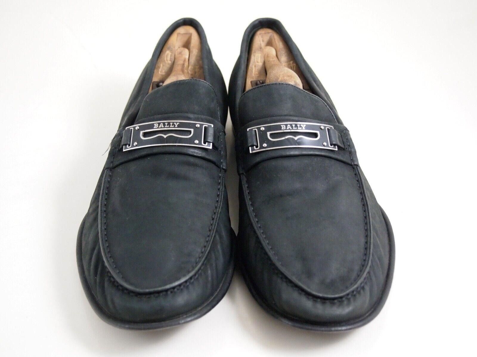 Bally Bally Candino Bit Loafer Black Suede Mens US 9 D EU 42 E Size US 9 / EU 42 - 1 Thumbnail