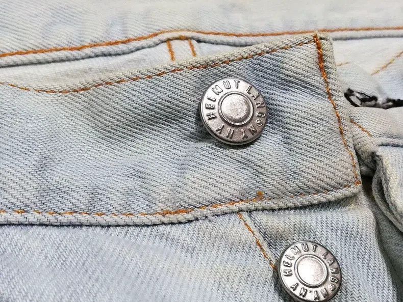 Helmut Lang HELMUT LANG 00s My Era Light Blue Washed Denim Jeans Size US 32 / EU 48 - 5 Thumbnail