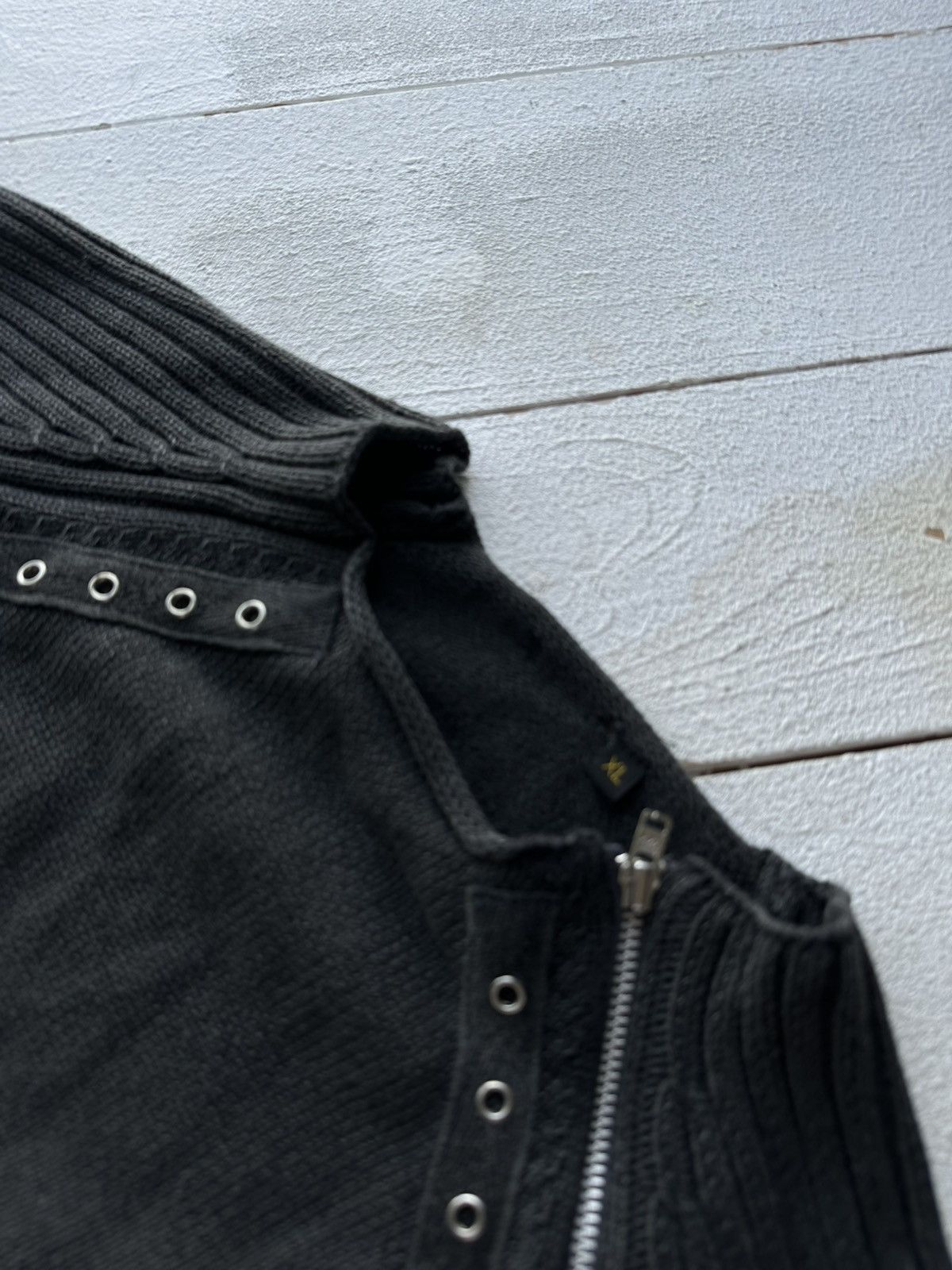 Other 🚨Vintage AVANT-GARDE SWEATER ZIP Y2K gothic IFSIXWASNINE Size US XL / EU 56 / 4 - 4 Thumbnail