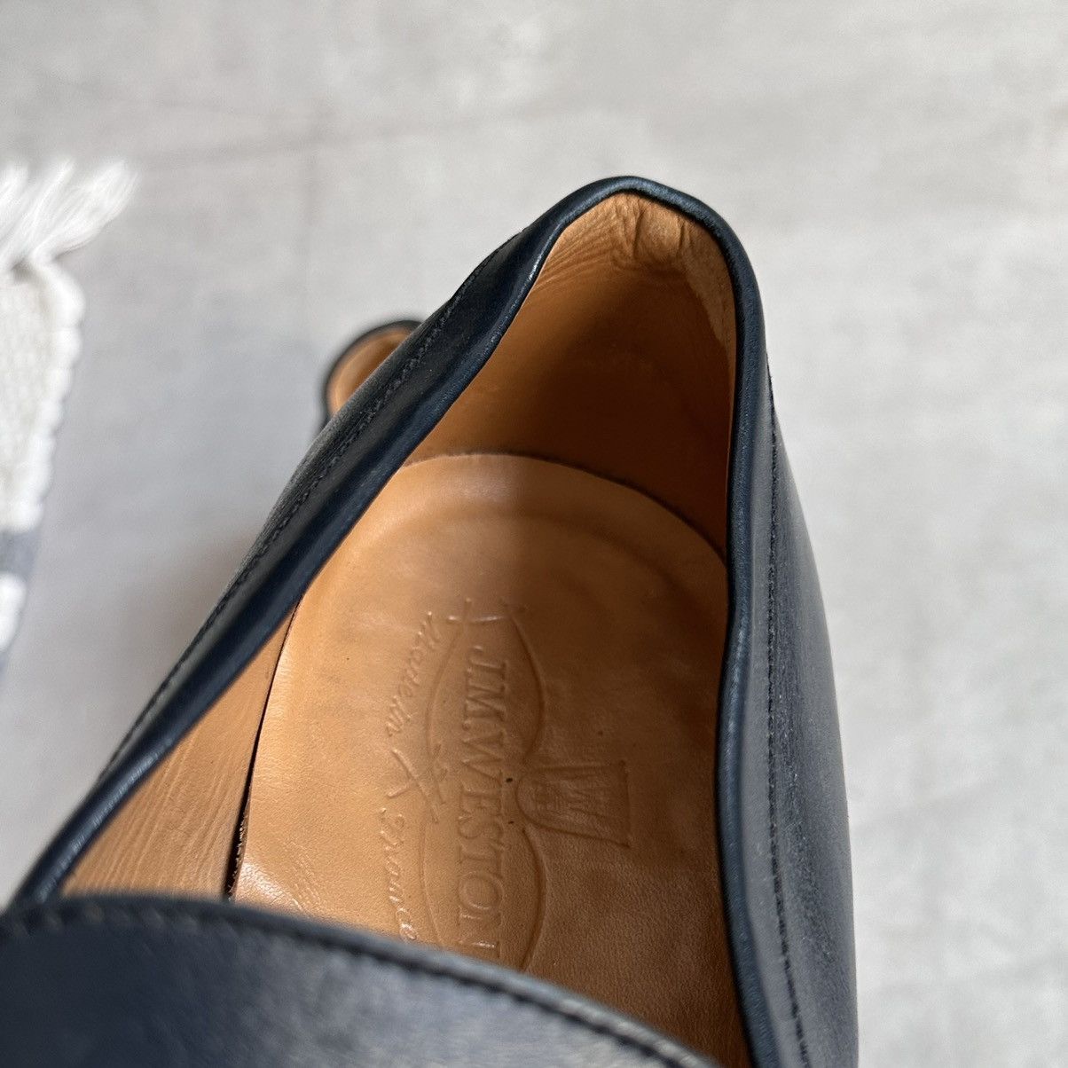 J.M. Weston JM Weston 180 Penny Loafers Leather Shoes Size 6E Size US 7 / EU 40 - 14 Thumbnail