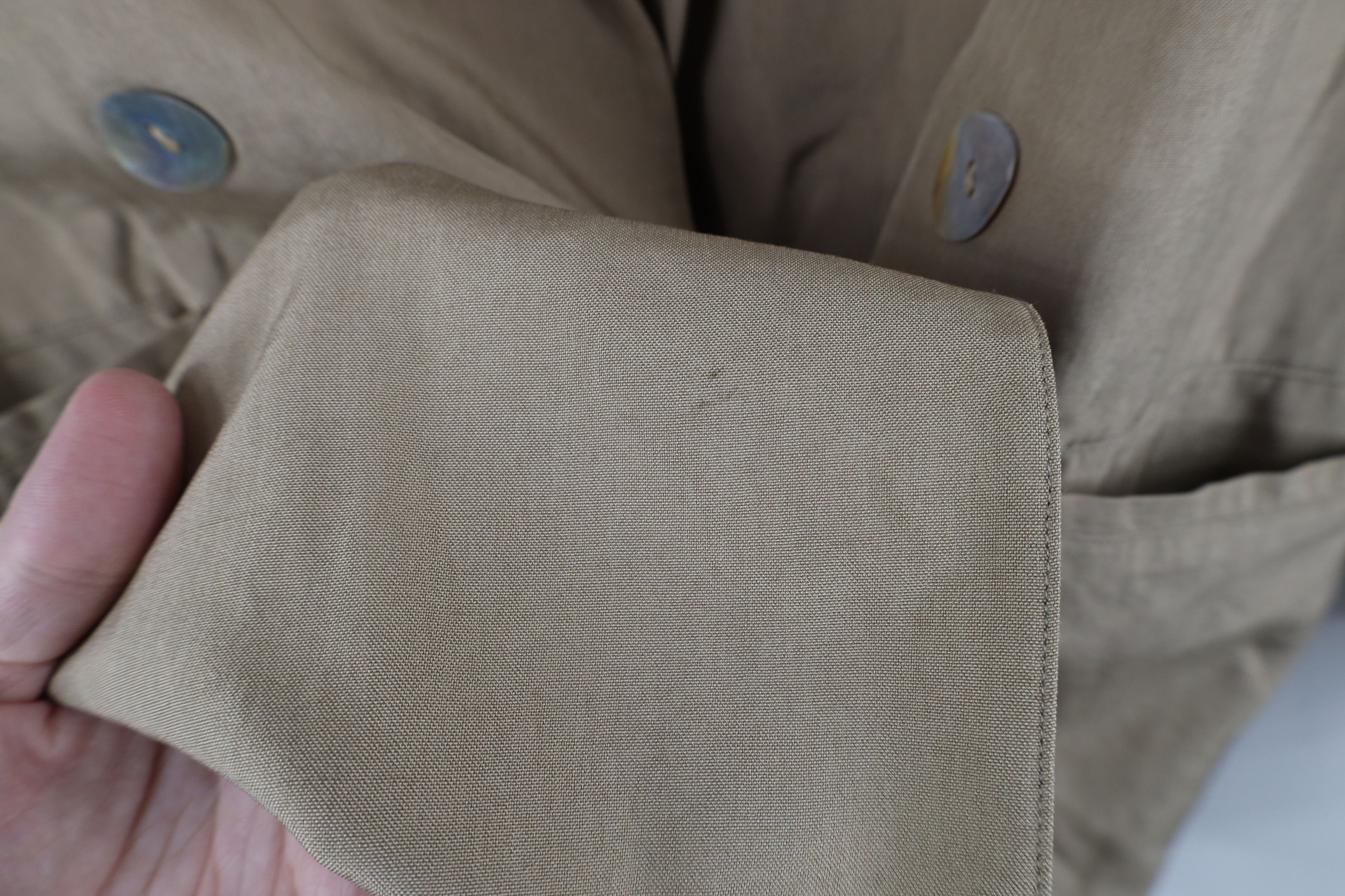 Vintage Vintage 90s Streetwear Silk Double Breasted Blazer Jacket Size S / US 4 / IT 40 - 8 Thumbnail