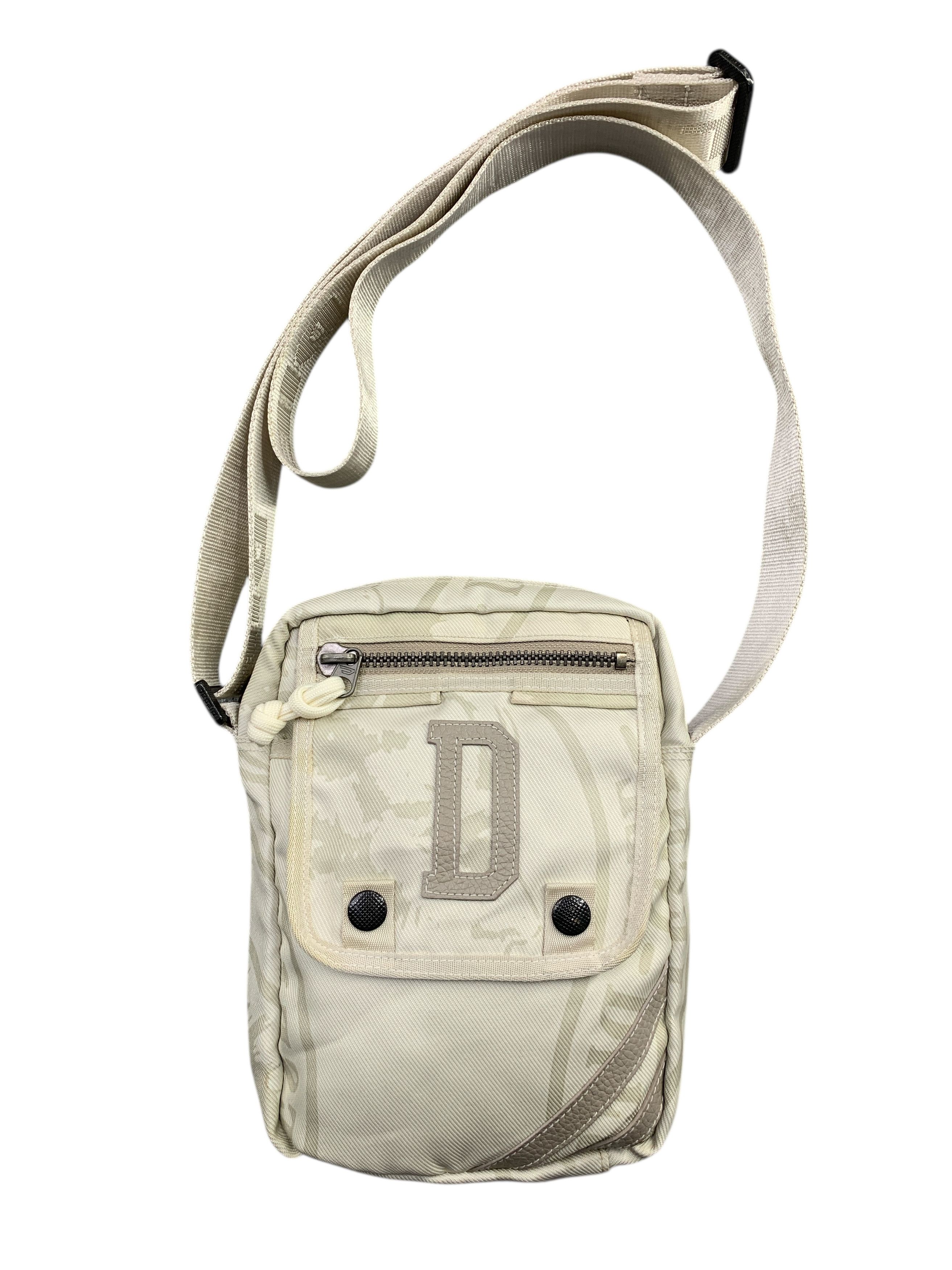 Diesel Diesel Sling Bag White Cream Bag Unisex Size ONE SIZE - 1 Thumbnail