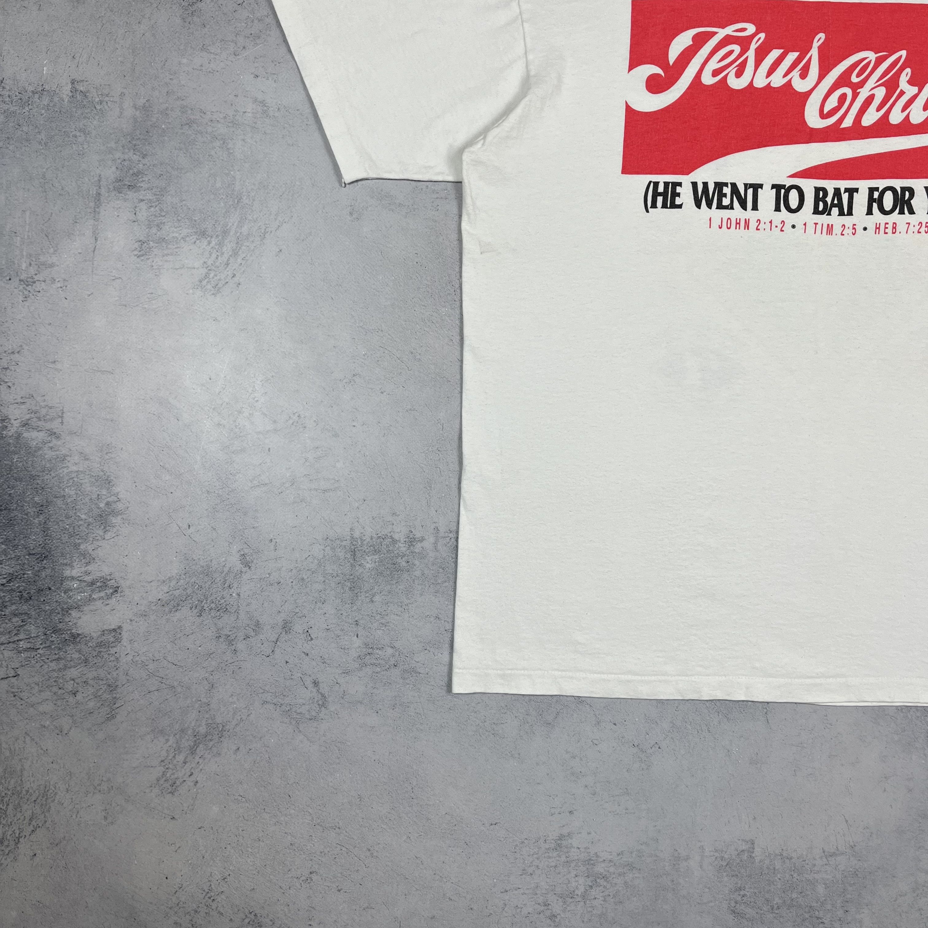 Vintage Vintage Living Epistles Jesus Christ Religion T Shirt 1993 Size US L / EU 52-54 / 3 - 19 Thumbnail