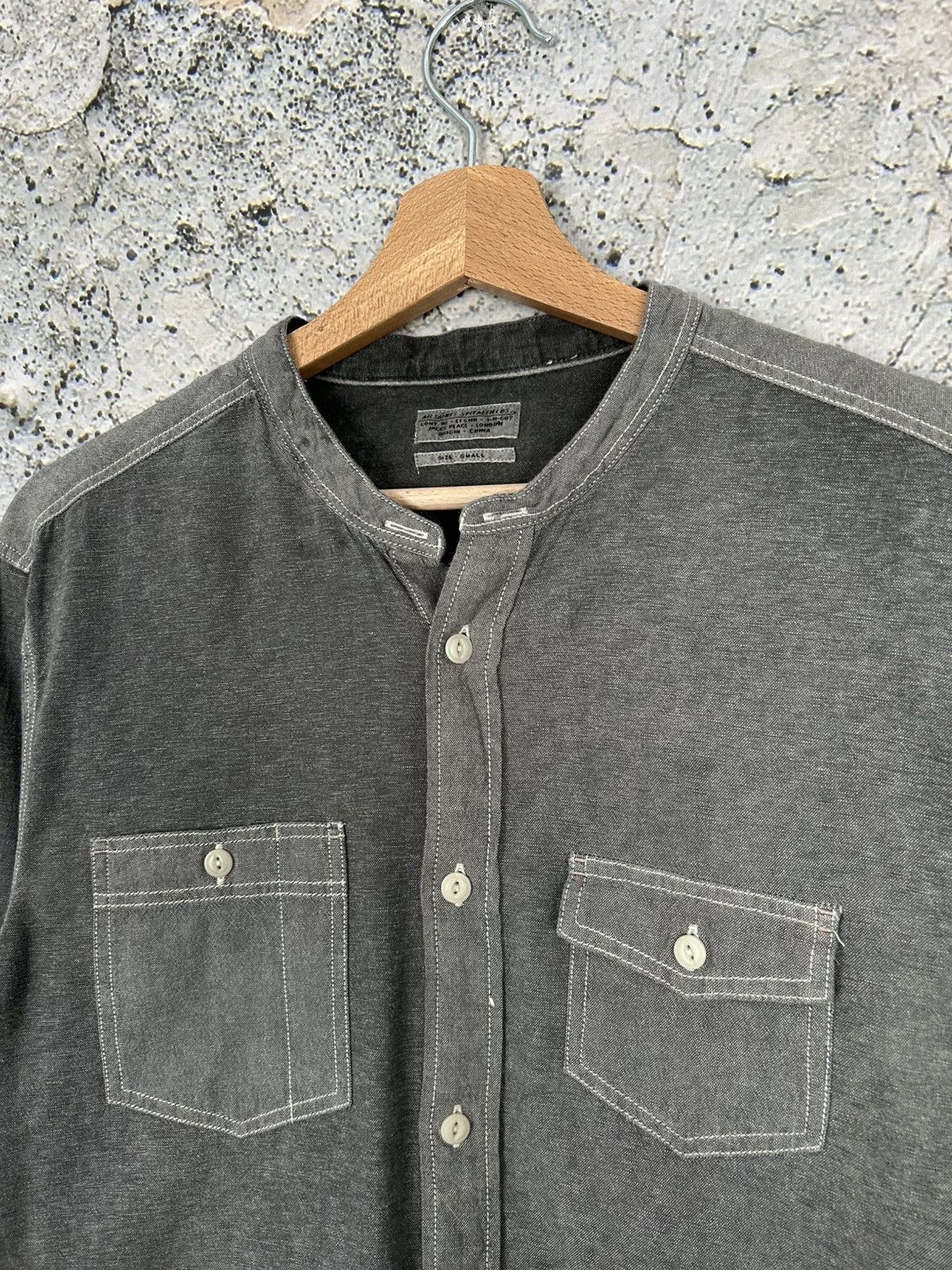 Other Allsaints Grunge Avant Garde Shirt Designer Deconstructed Size US S / EU 44-46 / 1 - 3 Thumbnail