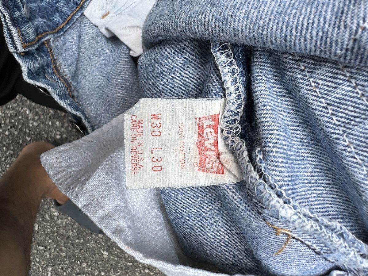Levi's 11. Vintage 501 Levis Blue Basic Wash Size 30" / US 8 / IT 44 - 10 Thumbnail