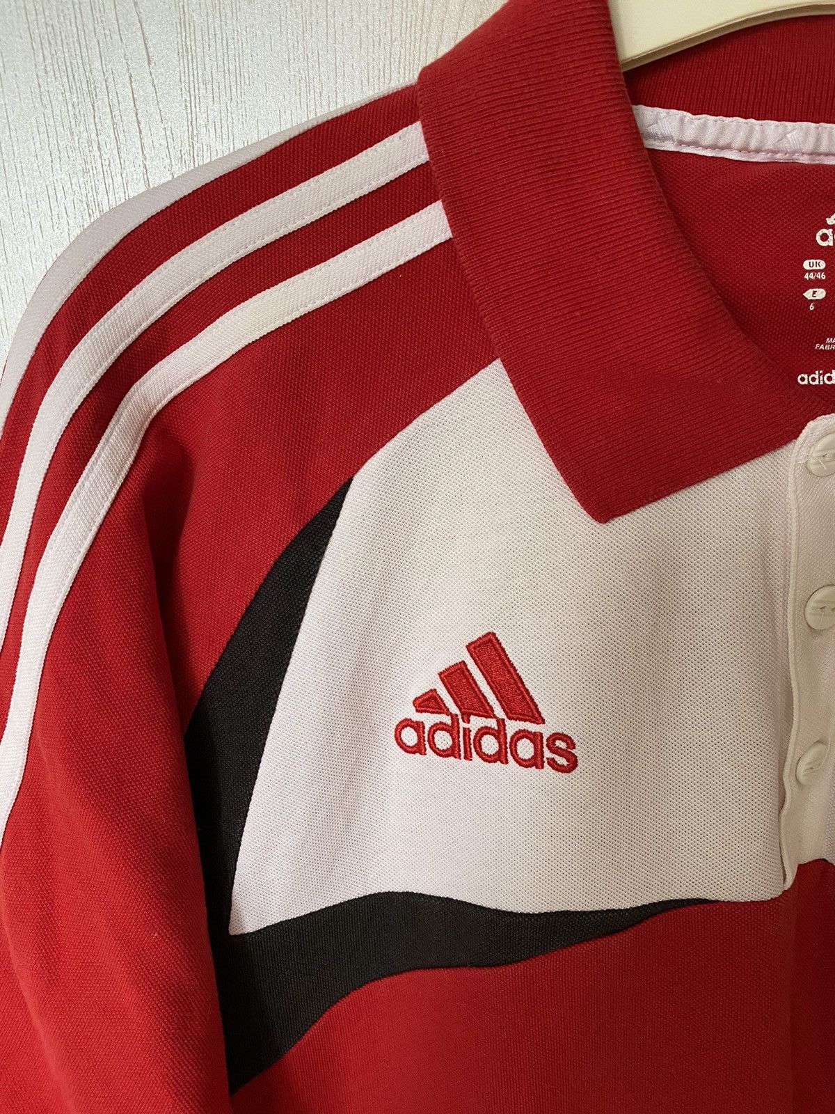 Adidas Vintage Adidas Liverpool Polo Football Shirt Soccer - Size L Size US L / EU 52-54 / 3 - 7 Thumbnail