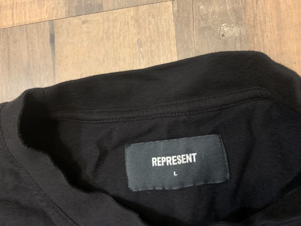 Represent Clo. Represent Clo. - The Core T-Shirt - Jet Black - Large Size US L / EU 52-54 / 3 - 4 Thumbnail