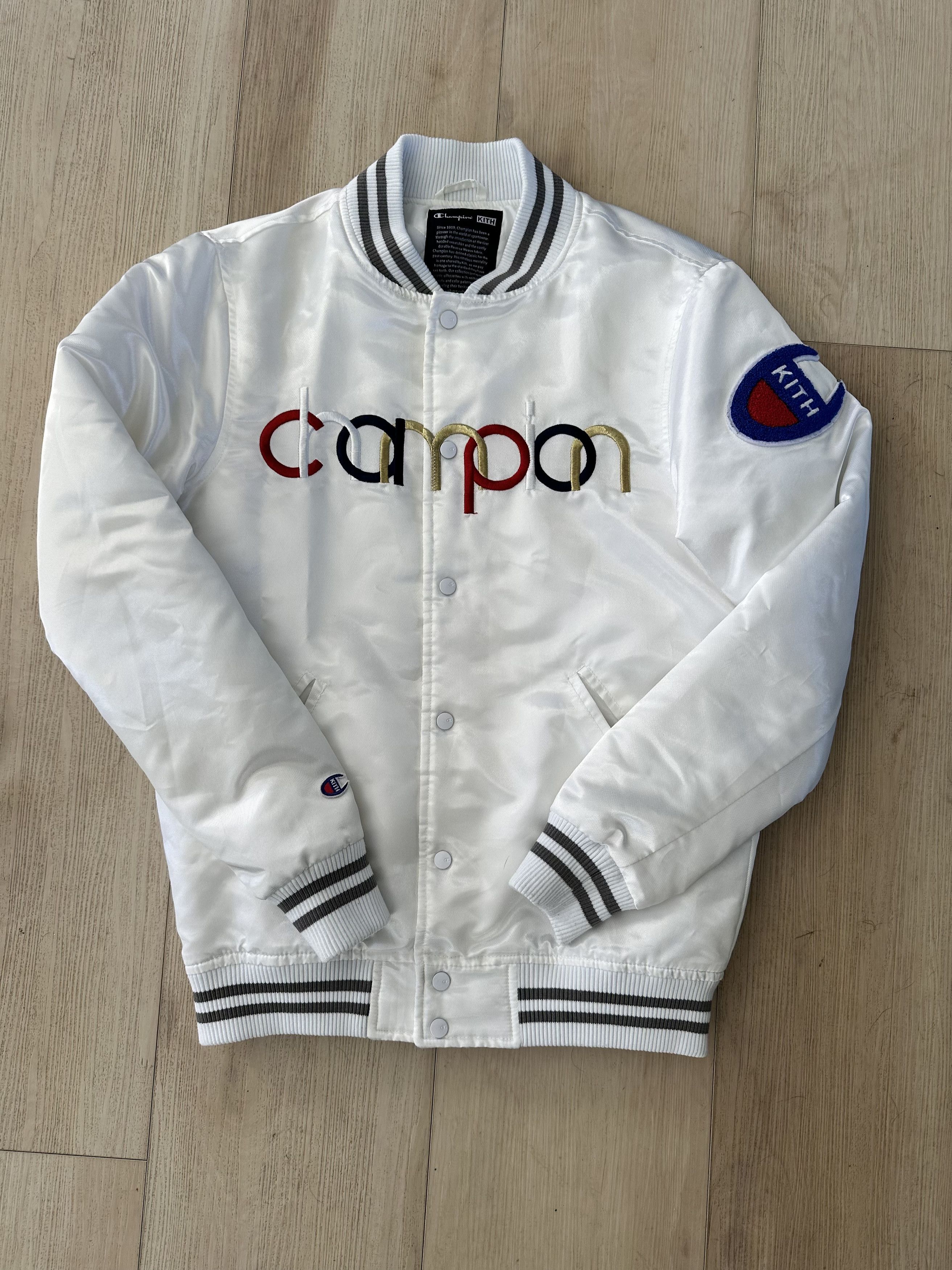 Kith high quality Champion Bomber Jacket mens small