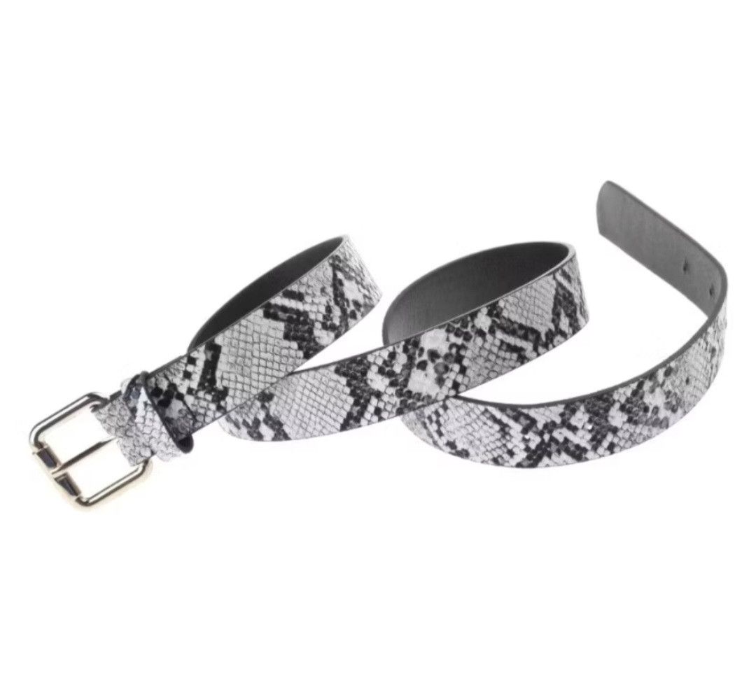 Japanese Brand 💥Snake pattern retro waist strap belt Size ONE SIZE - 2 Thumbnail