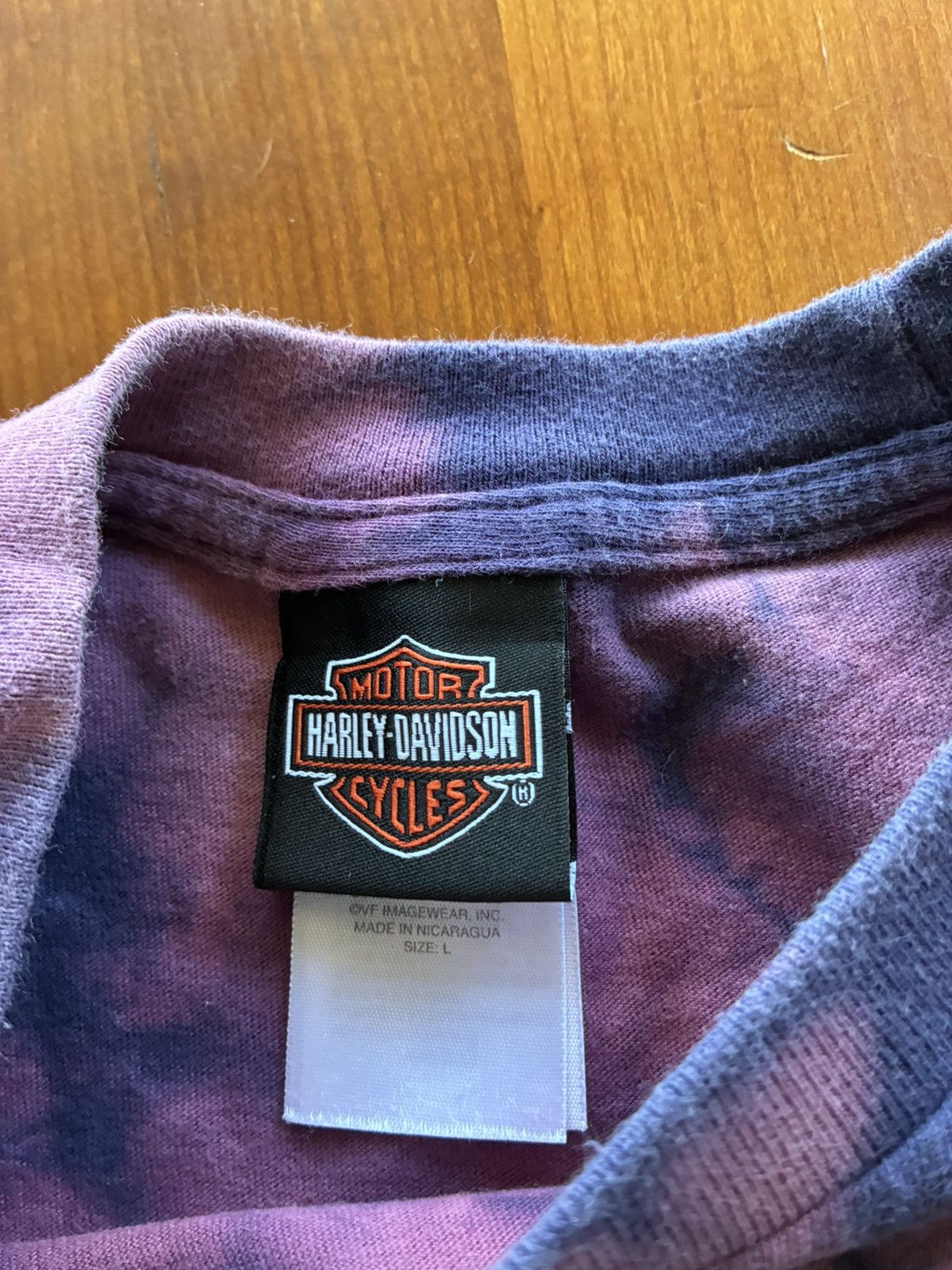 Harley Davidson Vintage Harley Davidson flame chop tee shirt Size US L / EU 52-54 / 3 - 4 Thumbnail
