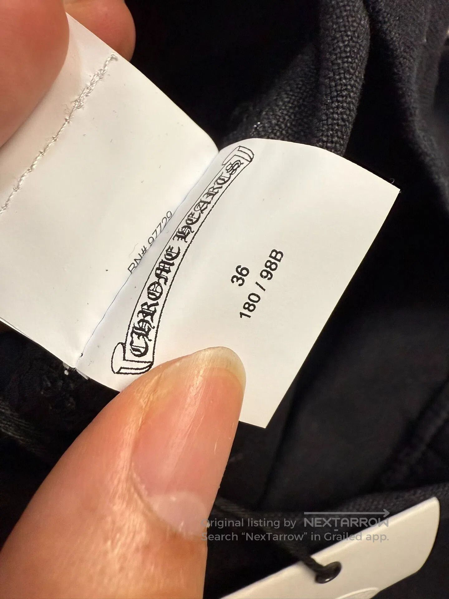 Chrome Hearts Chrome Hearts Black Cross Washed Cargo Pants. Size US 36 / EU 52 - 7 Thumbnail