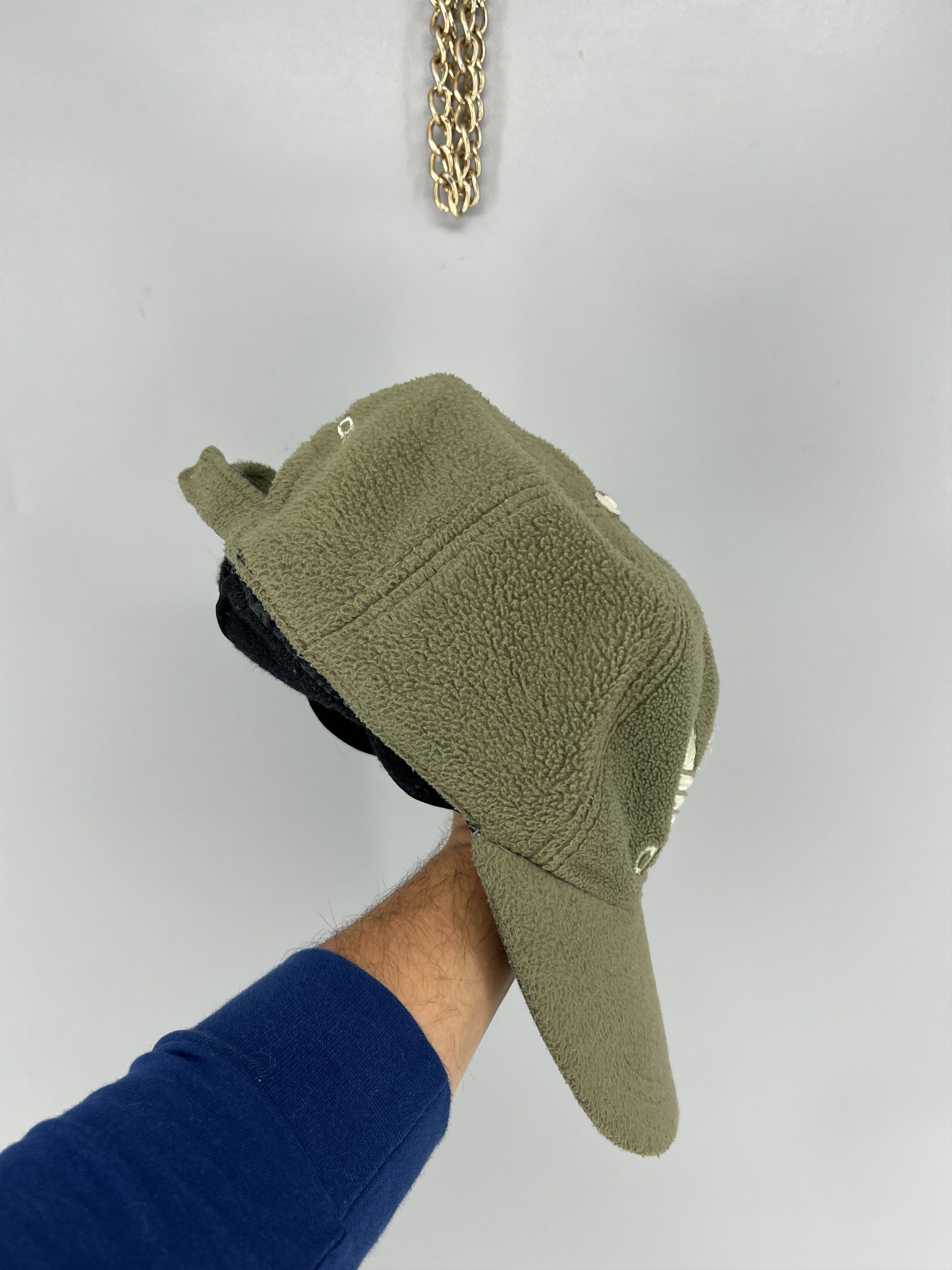 Adidas Vintage 90s Adidas Fleece Winter Gorpcore Cap Size ONE SIZE - 3 Thumbnail