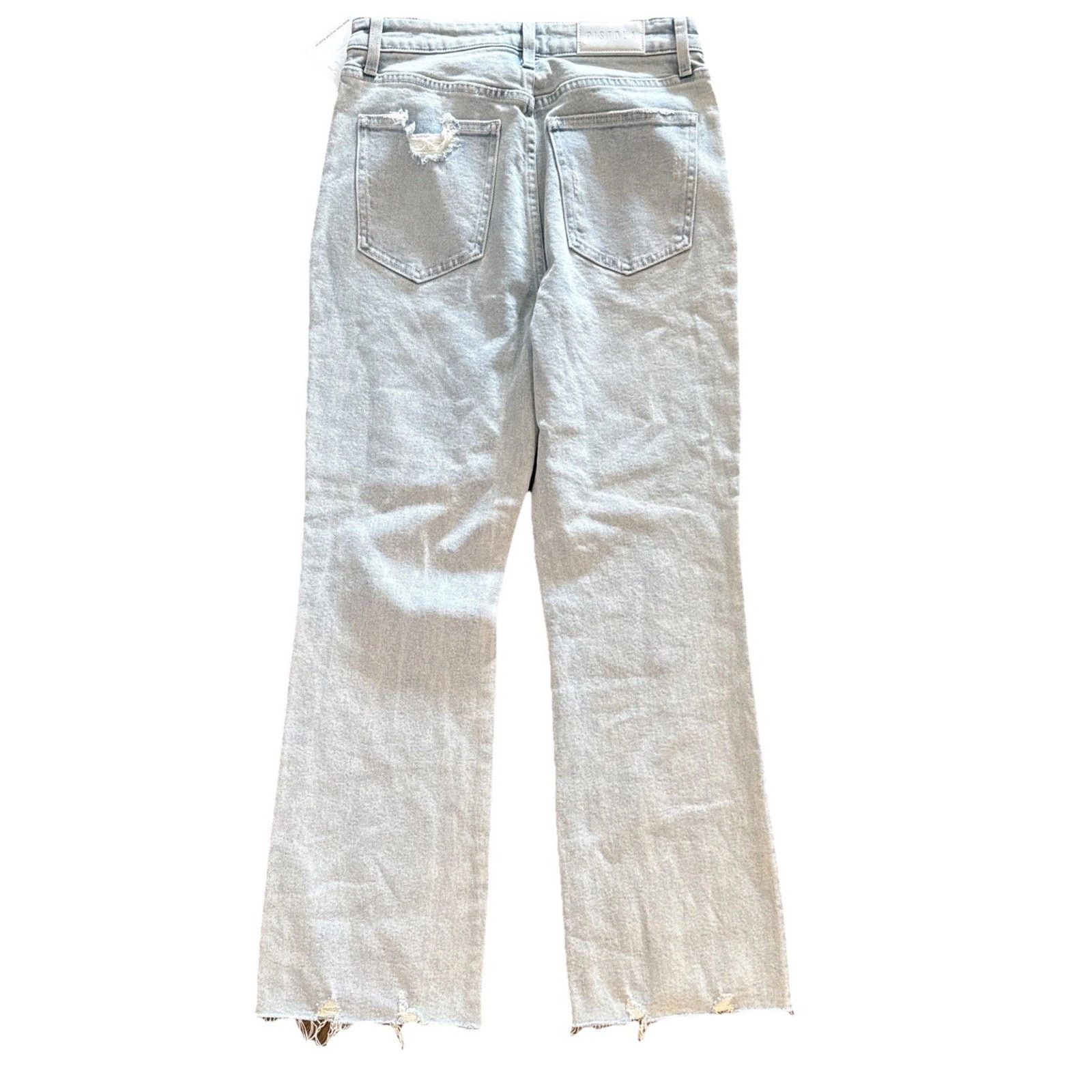 Pistola Pistola Charlie Straight Leg Jeans High Rise Distressed Hem Size 26" / US 2 / IT 38 - 2 Thumbnail