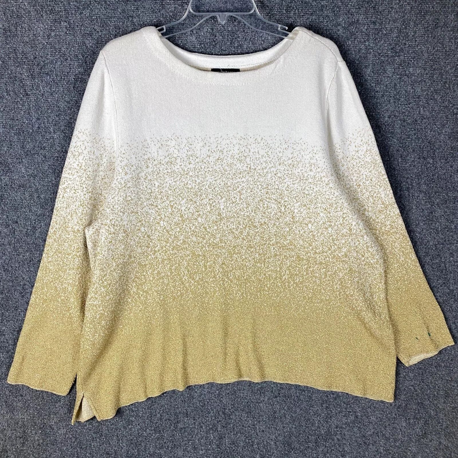 Other Liz Claiborne Sweater Women's 3X Career Polyester Plus Size ONE SIZE - 1 Thumbnail