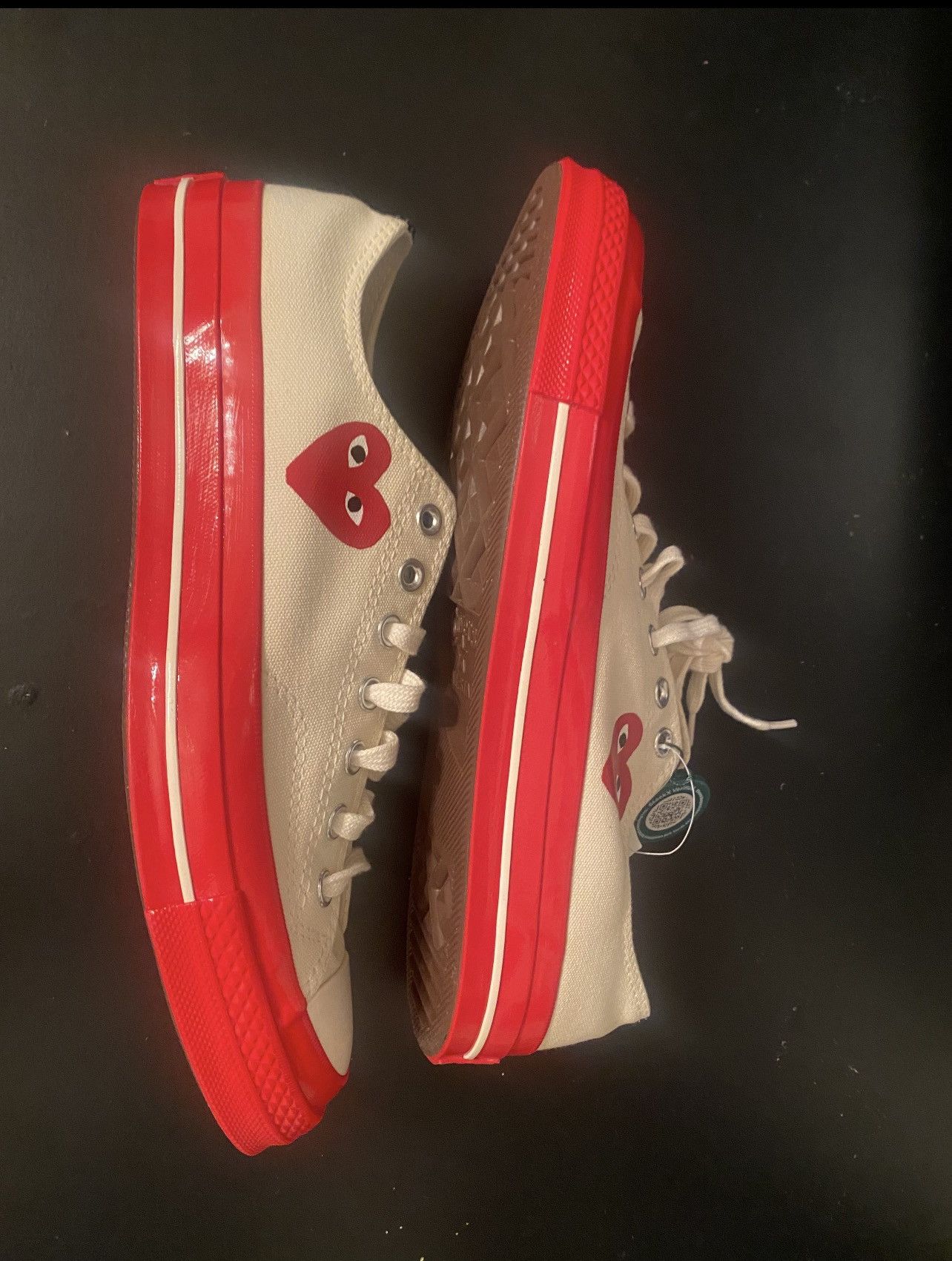 Comme des Garcons Converse Chuck Taylor All Star 70 Ox Comme des Garcons PLAY Size US 10.5 / EU 43-44 - 2 Thumbnail