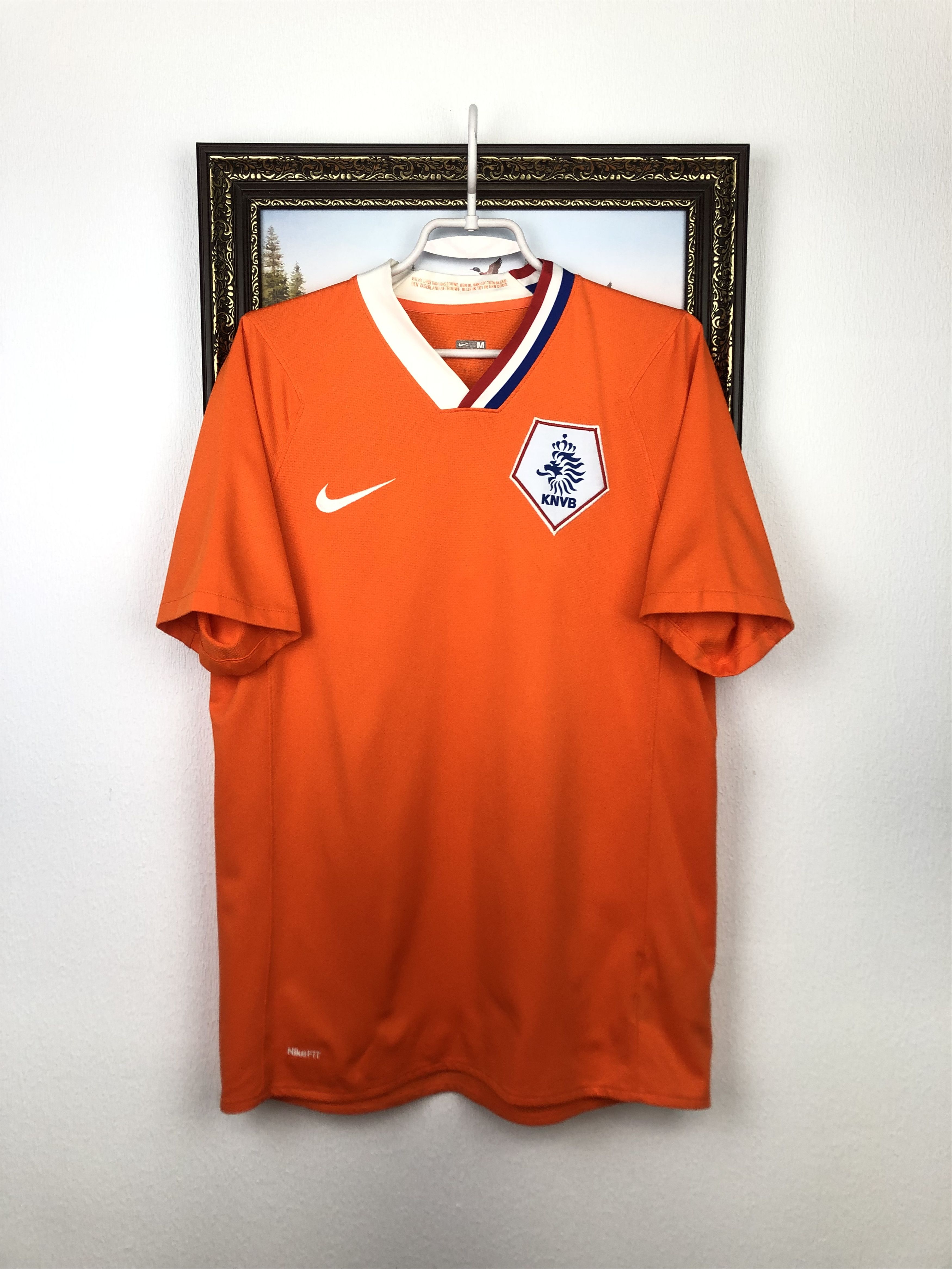 Nike Netherlands football shirt 2008 Soccer Nike Holland Jersey Size US M / EU 48-50 / 2 - 1 Thumbnail