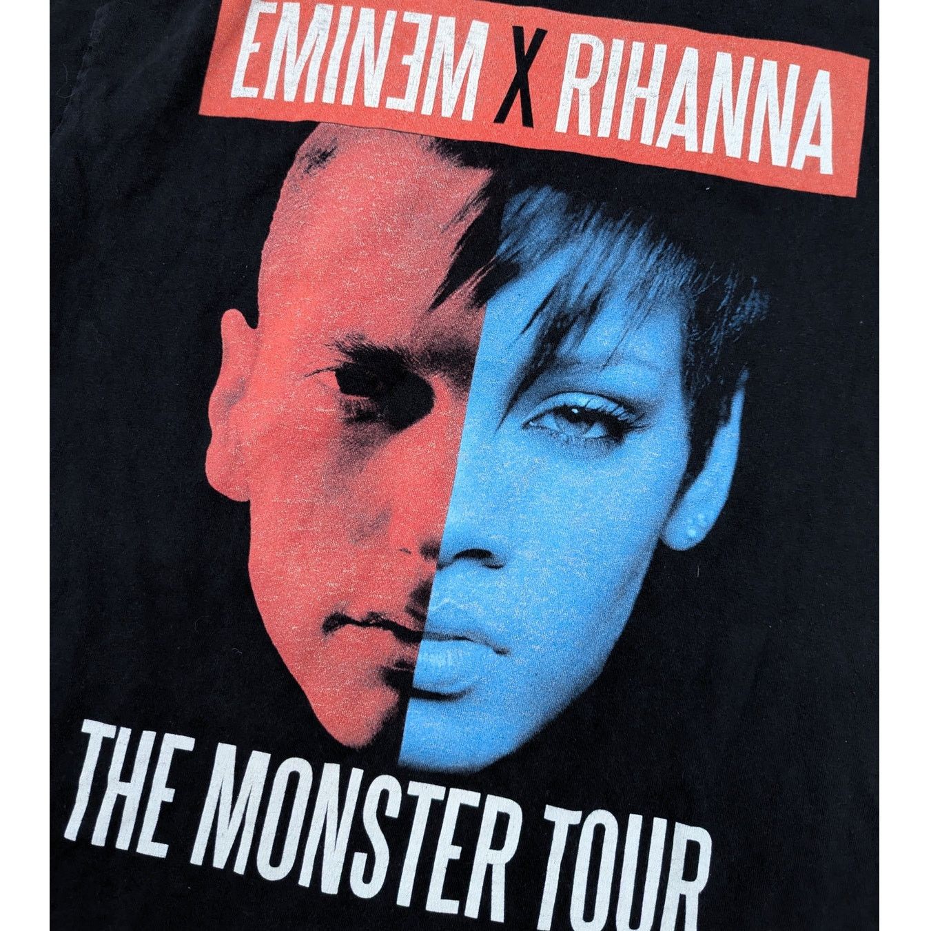 Band Tees × Trapstar London Eminem x Rihanna The Monster Tour Trapstar t-shirt Size US L / EU 52-54 / 3 - 2 Thumbnail