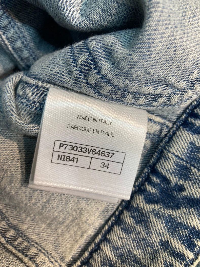Chanel Chanel Old ruffled denim jacket Size XXS / US 00 / IT 34 - 5 Thumbnail