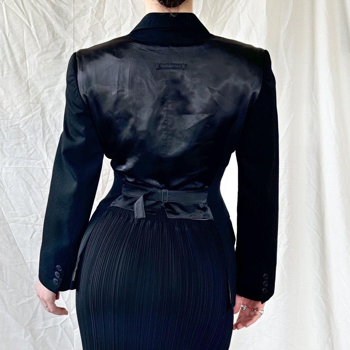 Jean Paul Gaultier Jean Paul Gaultier Femme Black Cutout Blazer Size M / US 6-8 / IT 42-44 - 4 Thumbnail