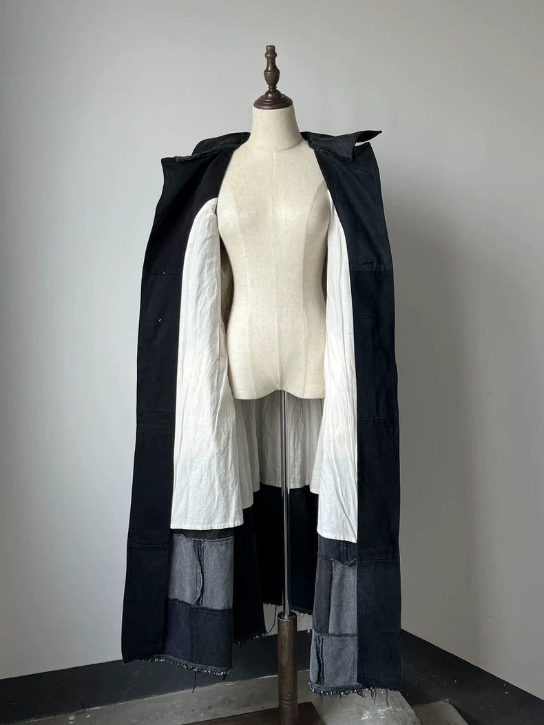 Yohji Yamamoto Yohji Yamamoto Patchwork heavy denim coat 2503-Nextarrow Size M / US 6-8 / IT 42-44 - 5 Thumbnail