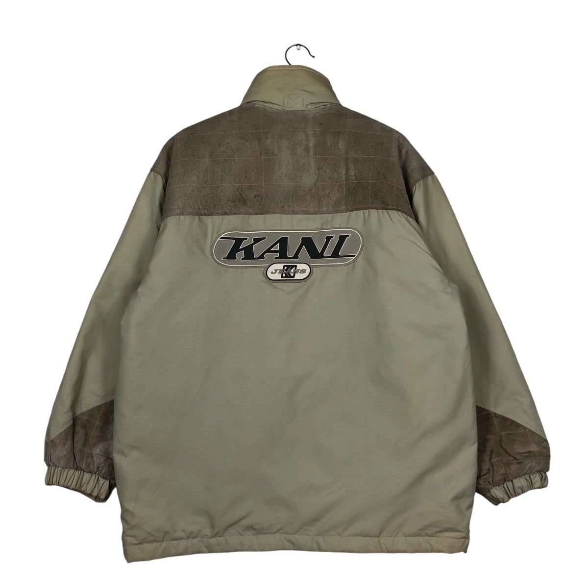 Japanese Brand 📌Vintage Zipper Biker Jacket Karl Kani Jeans Big Logo Size US M / EU 48-50 / 2 - 9 Thumbnail