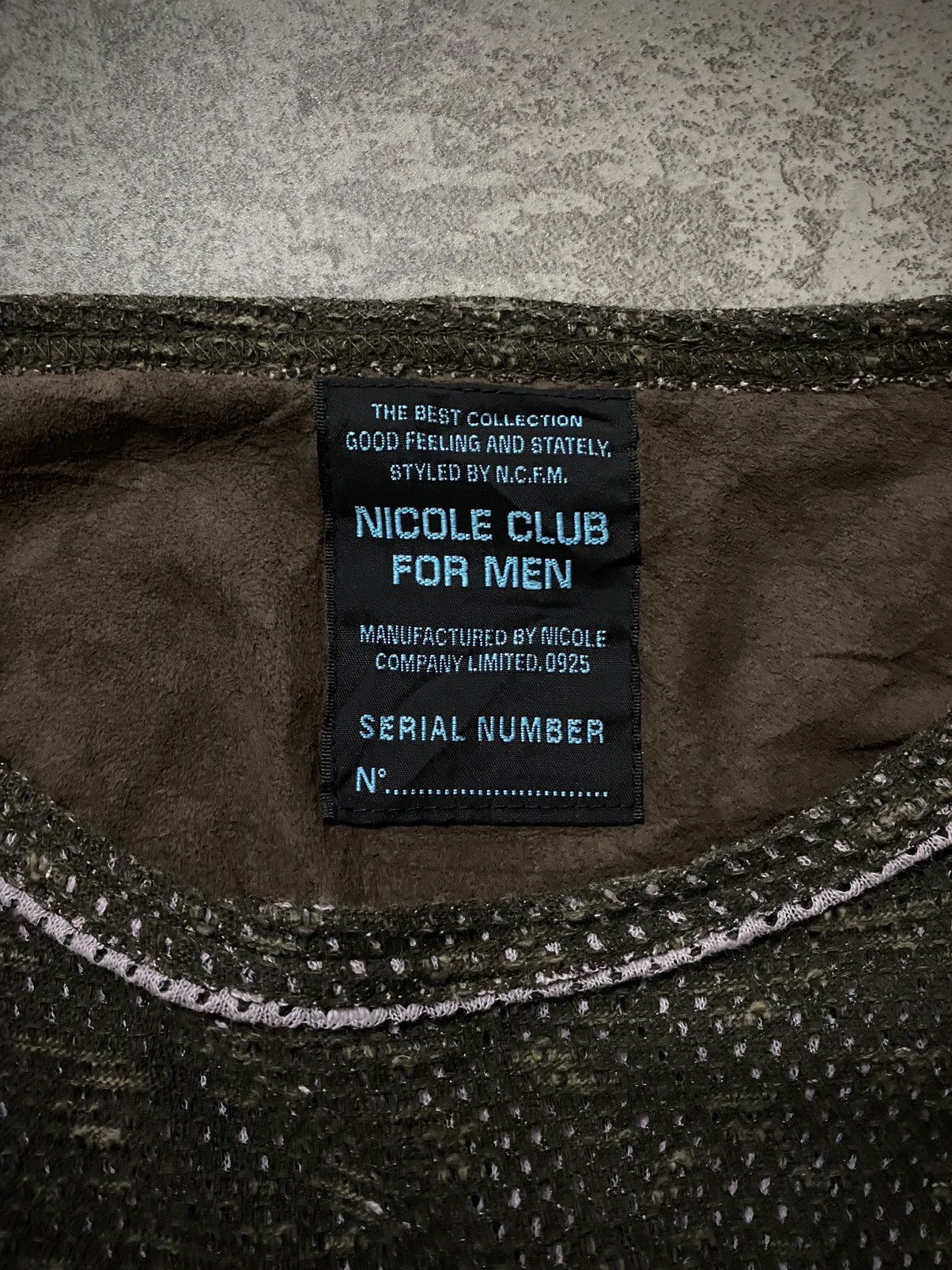 Nicole Club Nicole club for men ifsixwasnine mesh longsleeve Size US M / EU 48-50 / 2 - 5 Thumbnail