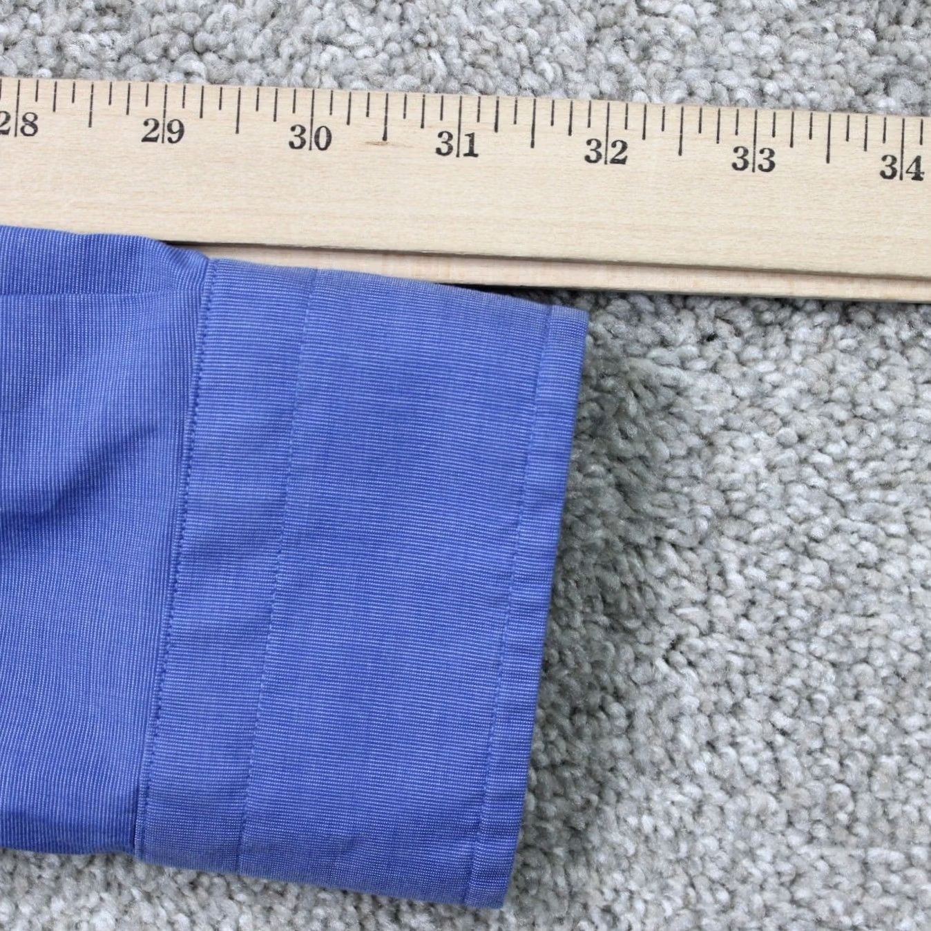 Nautica Nautica Shirt Mens Large Blue Slim Fit Button-Up Long Sleeve Cotton Spandex 98% Cotton 2% Stretch Size US L / EU 52-54 / 3 - 7 Thumbnail