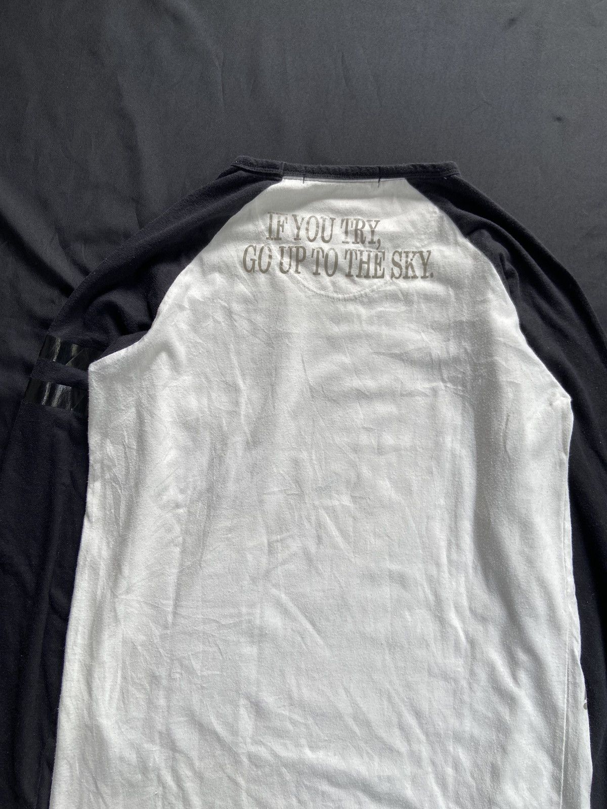 Japanese Brand THERES A WAY MOSSINO POEM RAGLAN TER Size US S / EU 44-46 / 1 - 15 Thumbnail