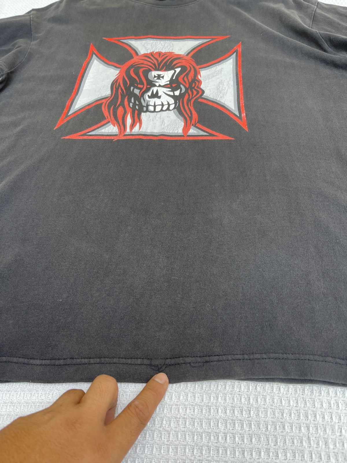 Vintage SUN FADED🔥Rare🔥Vintage 90s WWE Tripple H Tee Size US XL / EU 56 / 4 - 12 Thumbnail