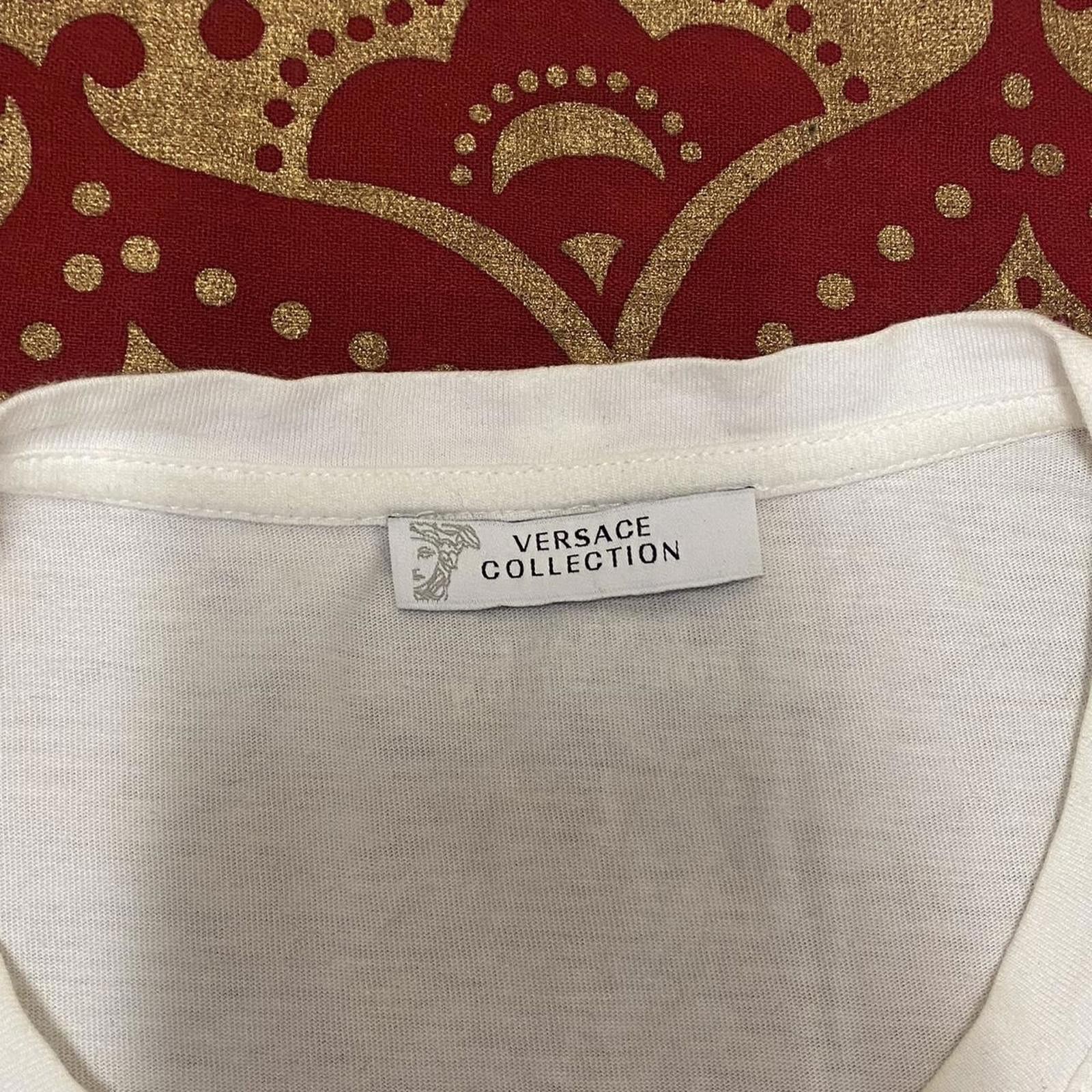 Versace Versace White Graphic Print T-Shirt XS Size US S / EU 44-46 / 1 - 4 Thumbnail