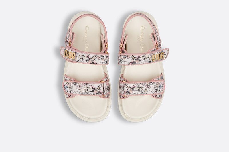 Dior o1w1db10426 KCQ868 Dioract Sandals in White/Multicolor Size US 9.5 / IT 39.5 - 2 Thumbnail