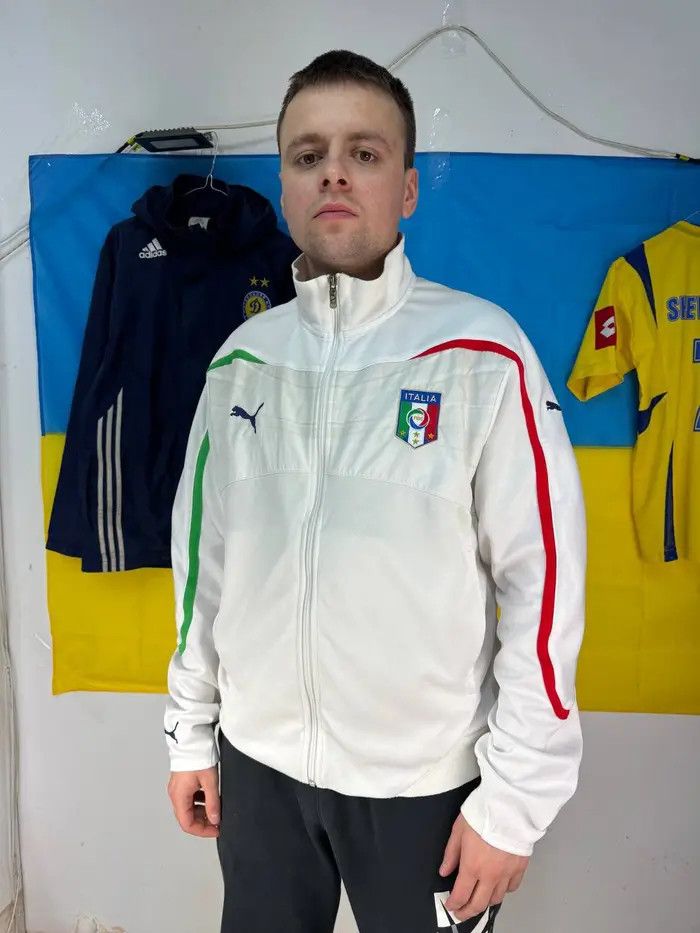 Puma Puma Italia 2010 2011 Training Track Jacket Football Soccer Size US XL / EU 56 / 4 - 1 Thumbnail