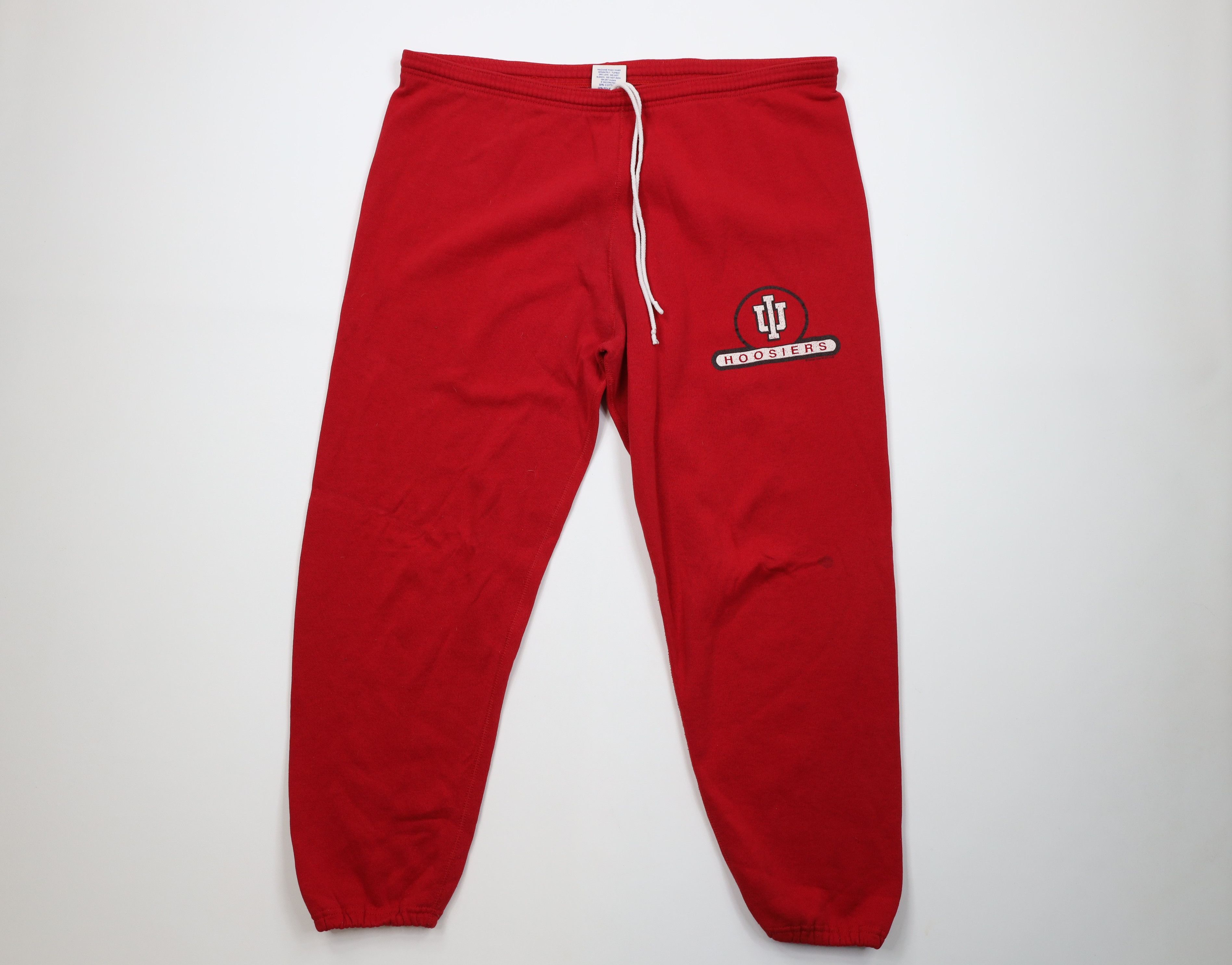Vintage AS IS Vintage 90s University Hoosiers Sweatpants Pants Size US 38 / EU 54 - 1 Thumbnail