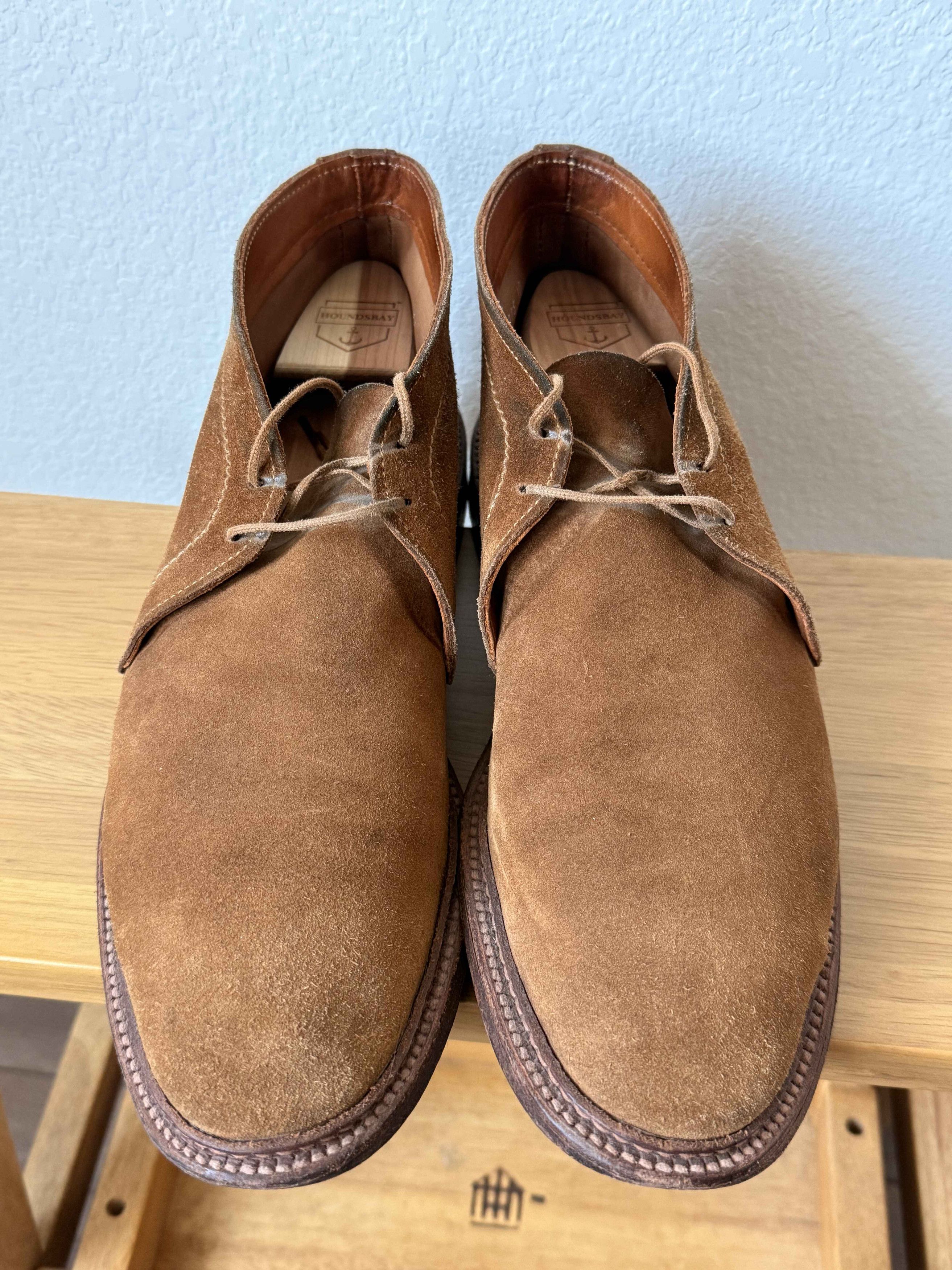 Alden Men's Chukka Boot 1493 Unlined Snuff Suede Leydon Last Size US 11 / EU 44 - 1 Thumbnail