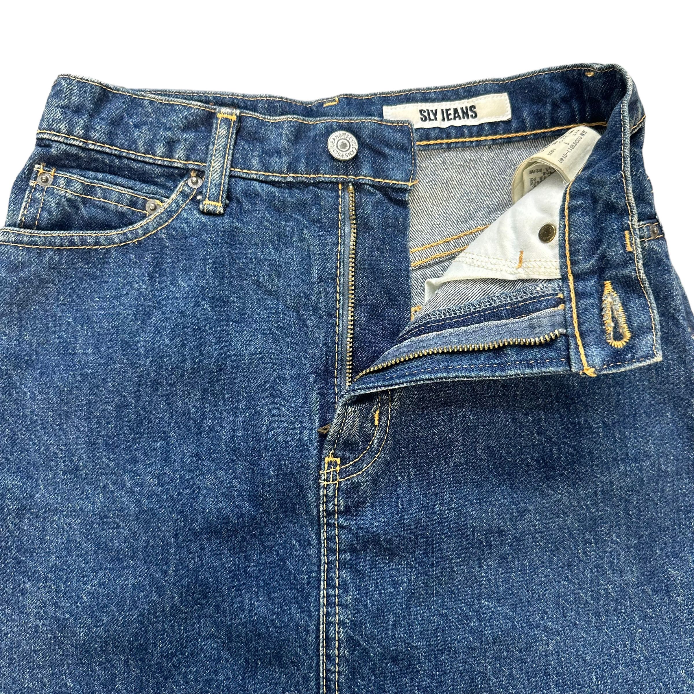 SLY SLY JEANS MINI SKIRTS #8657-019 Size 24" / US 00 / IT 34 - 3 Thumbnail