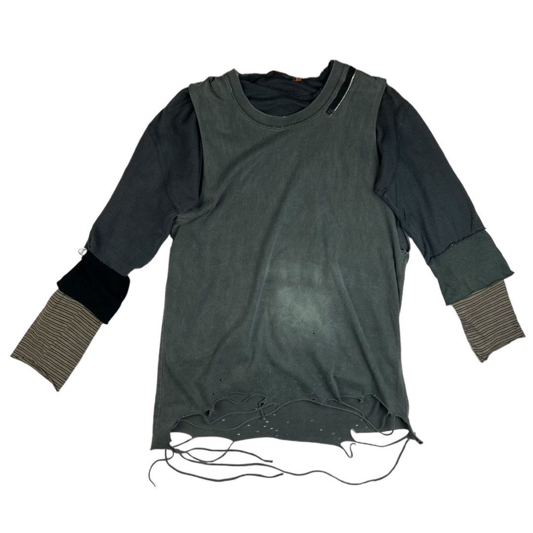 Undercover Undercover 05AW “arts & crafts” distressed layered 3/4 Size US L / EU 52-54 / 3 - 4 Thumbnail