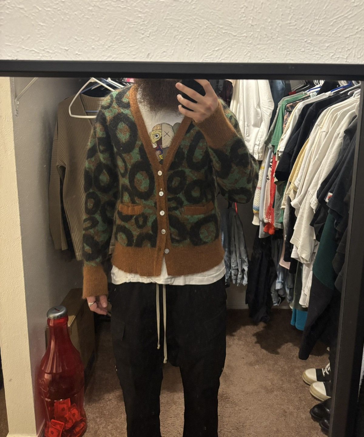Japanese Brand FAF Fake as flowers cardigan Size US M / EU 48-50 / 2 - 3 Thumbnail