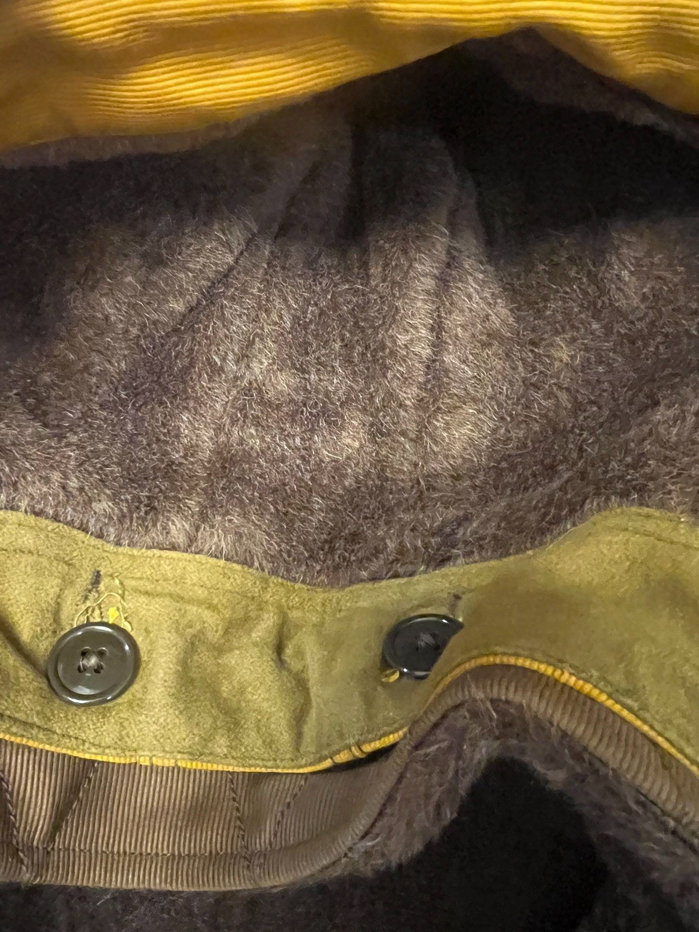 Freewheelers Freewheelers 99 new little yellow hat avatar alpaca hair ve Size 38R - 4 Thumbnail