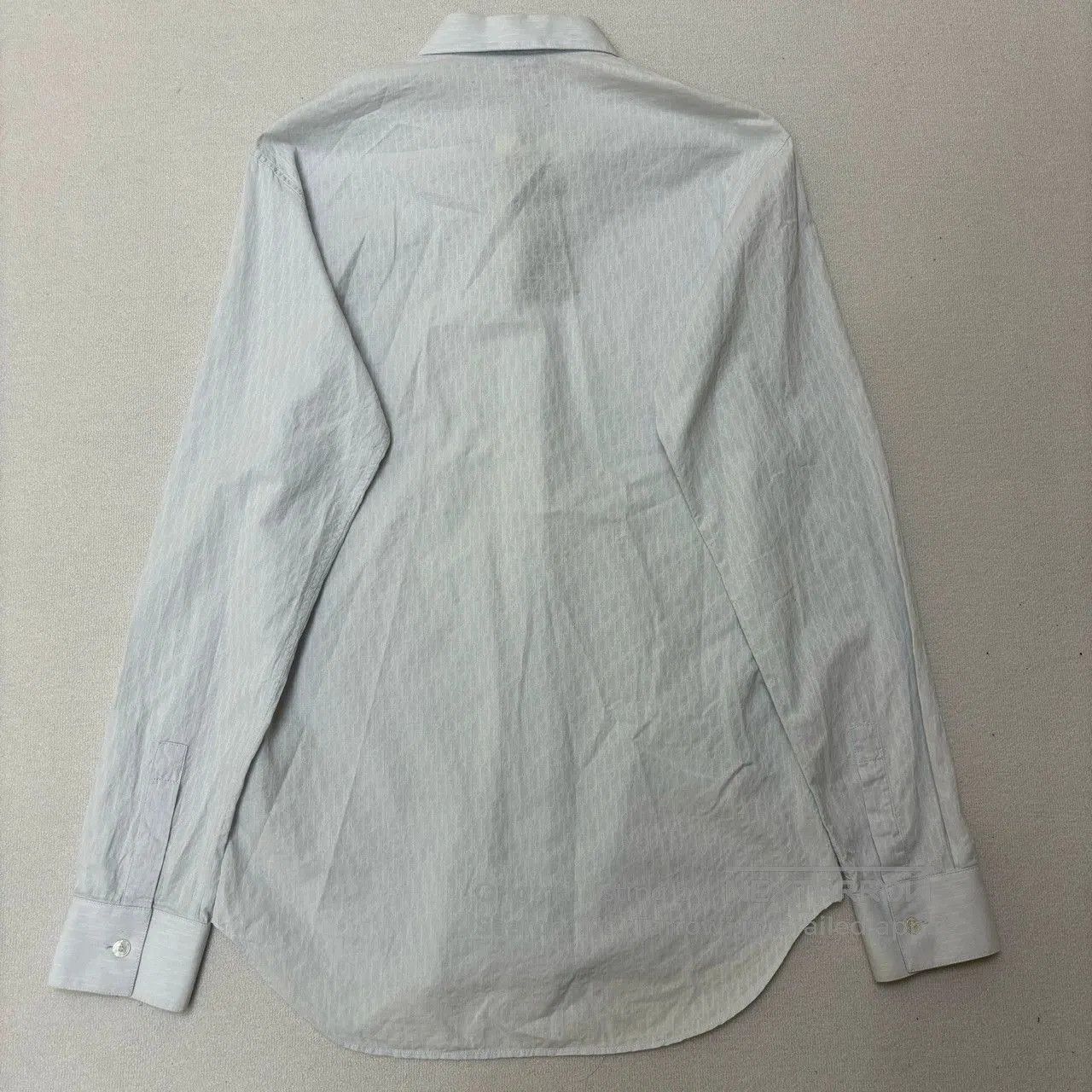 Dior dior logo long sleeve cotton shirt. Size US M / EU 48-50 / 2 - 2 Thumbnail