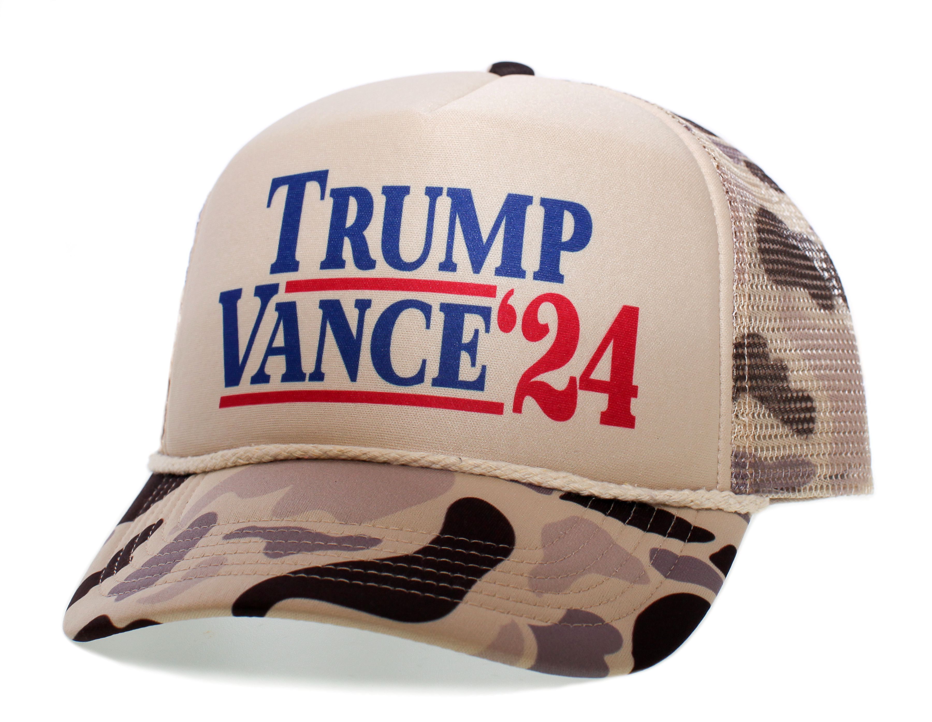 Other Trump Vance 2024 Hat Take America Back Cap Tan/Camo Size ONE SIZE - 1 Preview