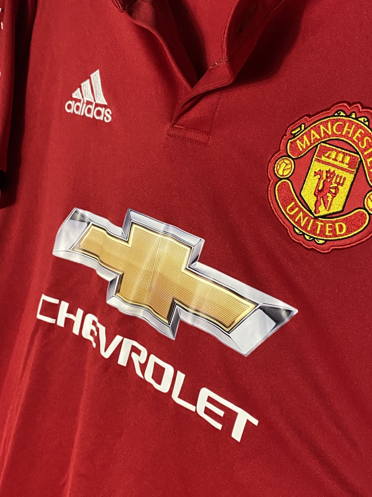 Adidas Vintage Manchester United Adidas Soccer Jersey Cup 2017 Size US M / EU 48-50 / 2 - 8 Thumbnail