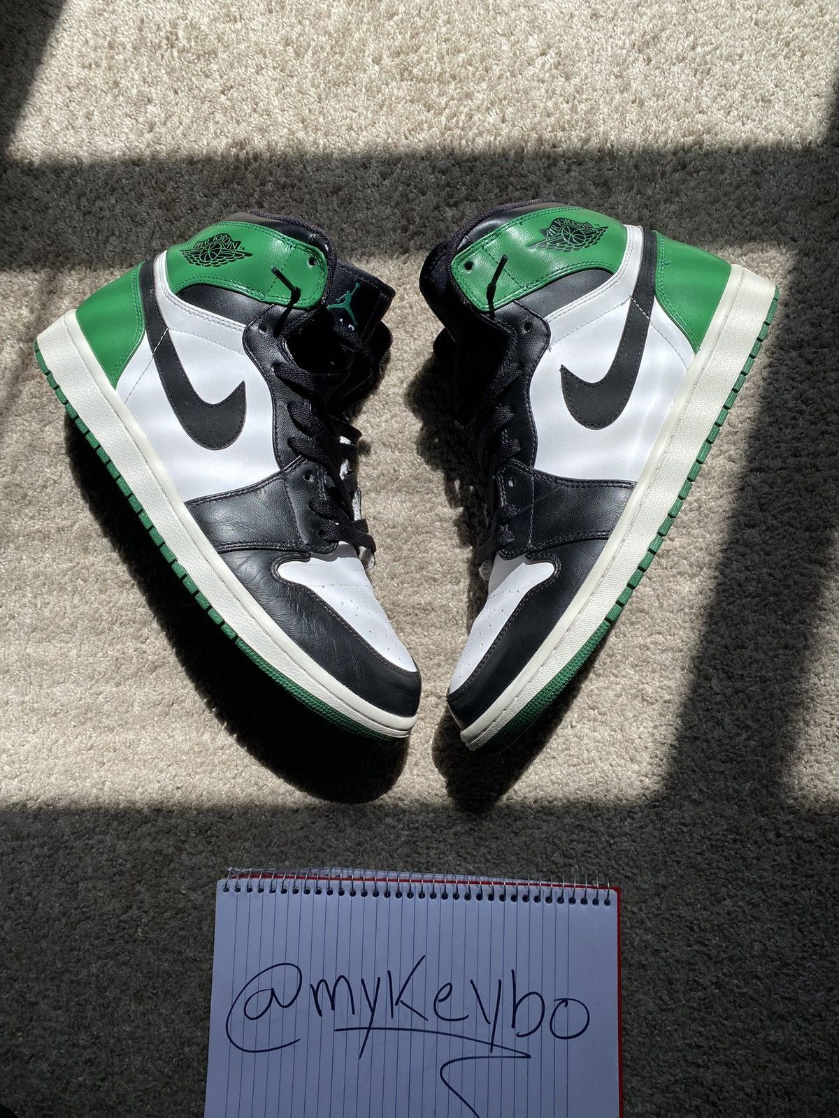 image of Jordan Nike Air Jordan 1 Dmp Celtics Shoes in Green, Men's (Size 11)